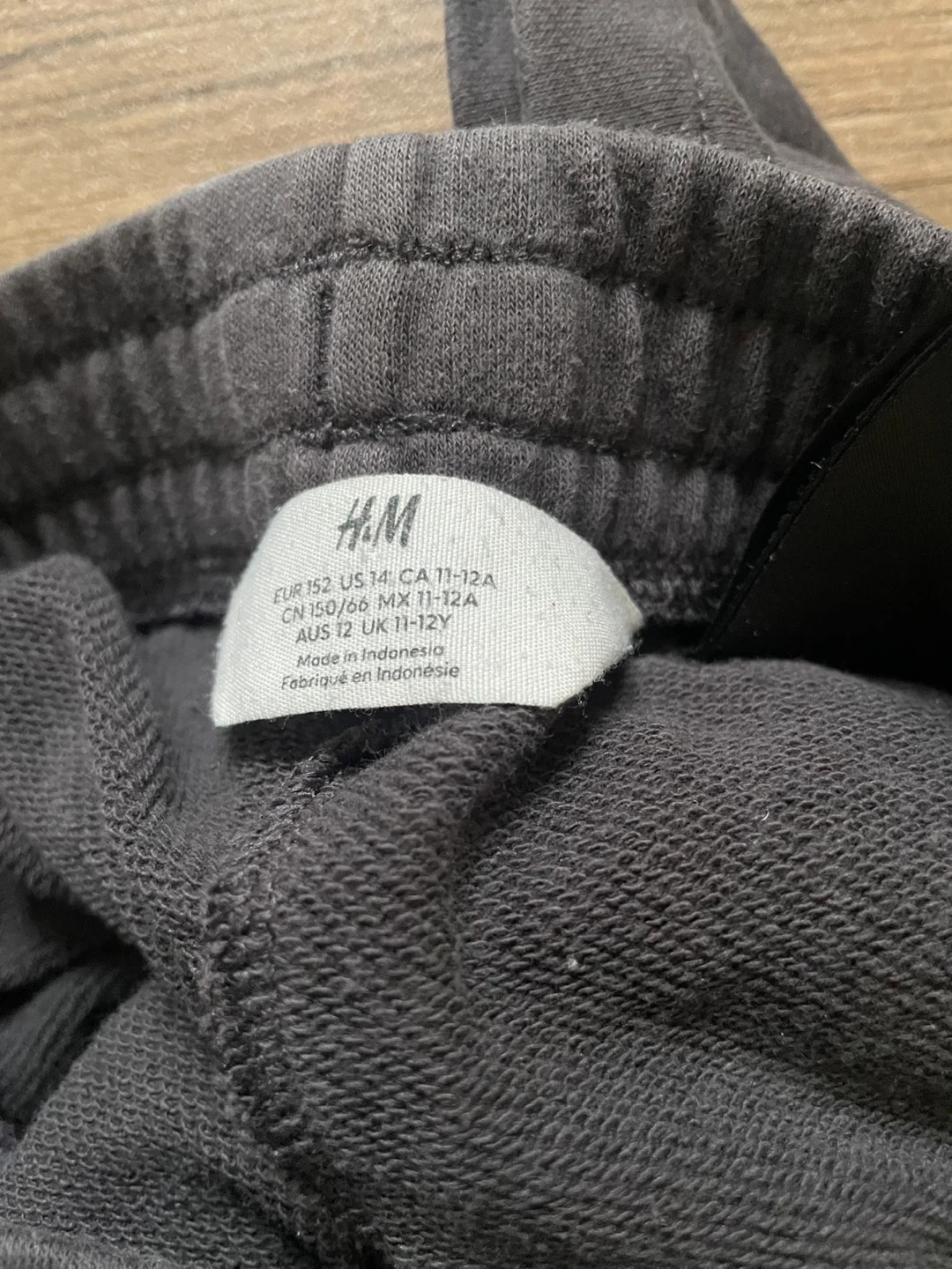 H&M Grey Wide Leg Sweatpants Size 12-13Y - photo 3