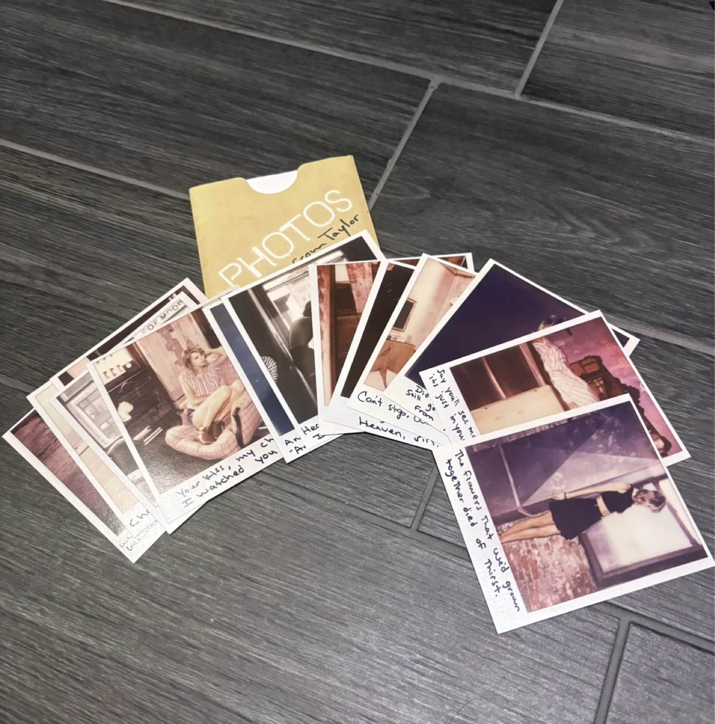 Justin Bieber World Tour Poster Set & Taylor Swift Photos - photo 2