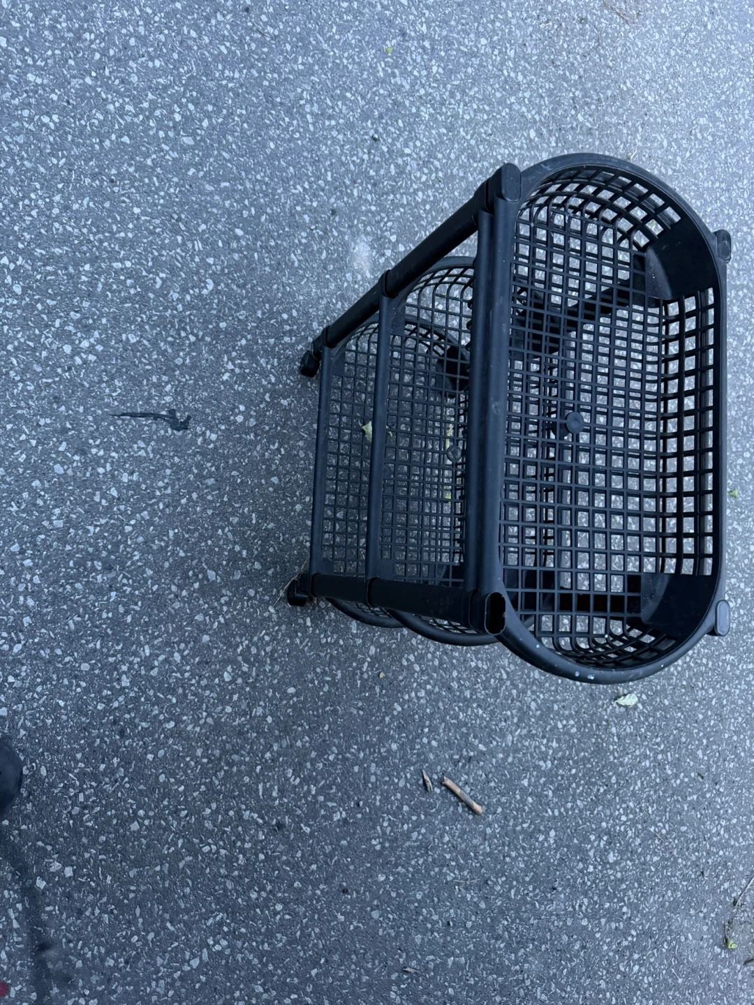 Black 3-Tier Rolling Cart - photo 3