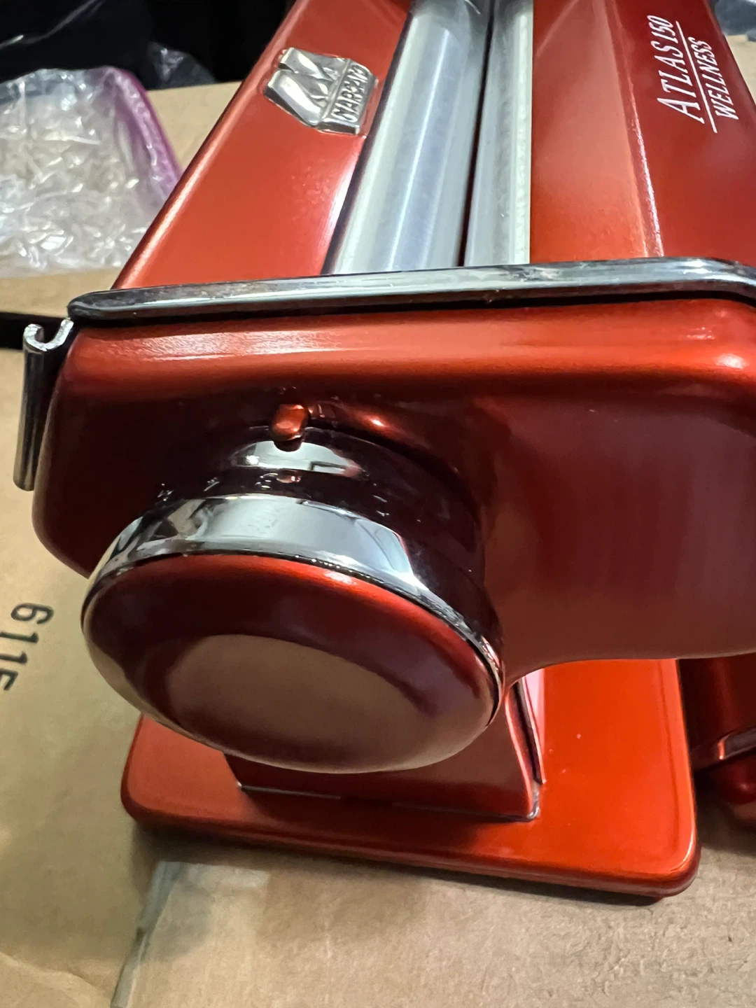 Marcato Atlas 150 Wellness Pasta Maker - Orange