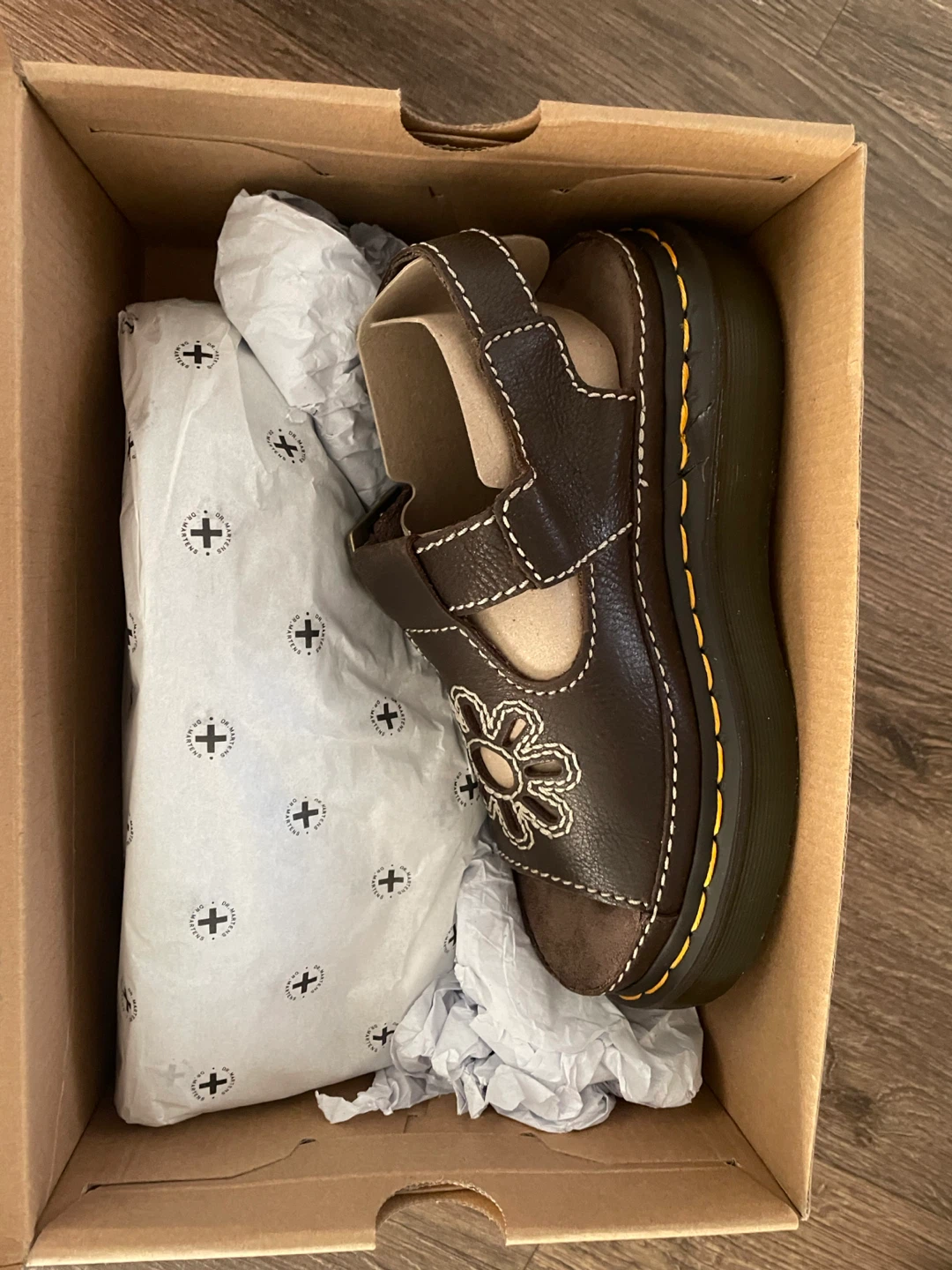 Dr. Martens Dunnet Flower Mary Jane Shoes