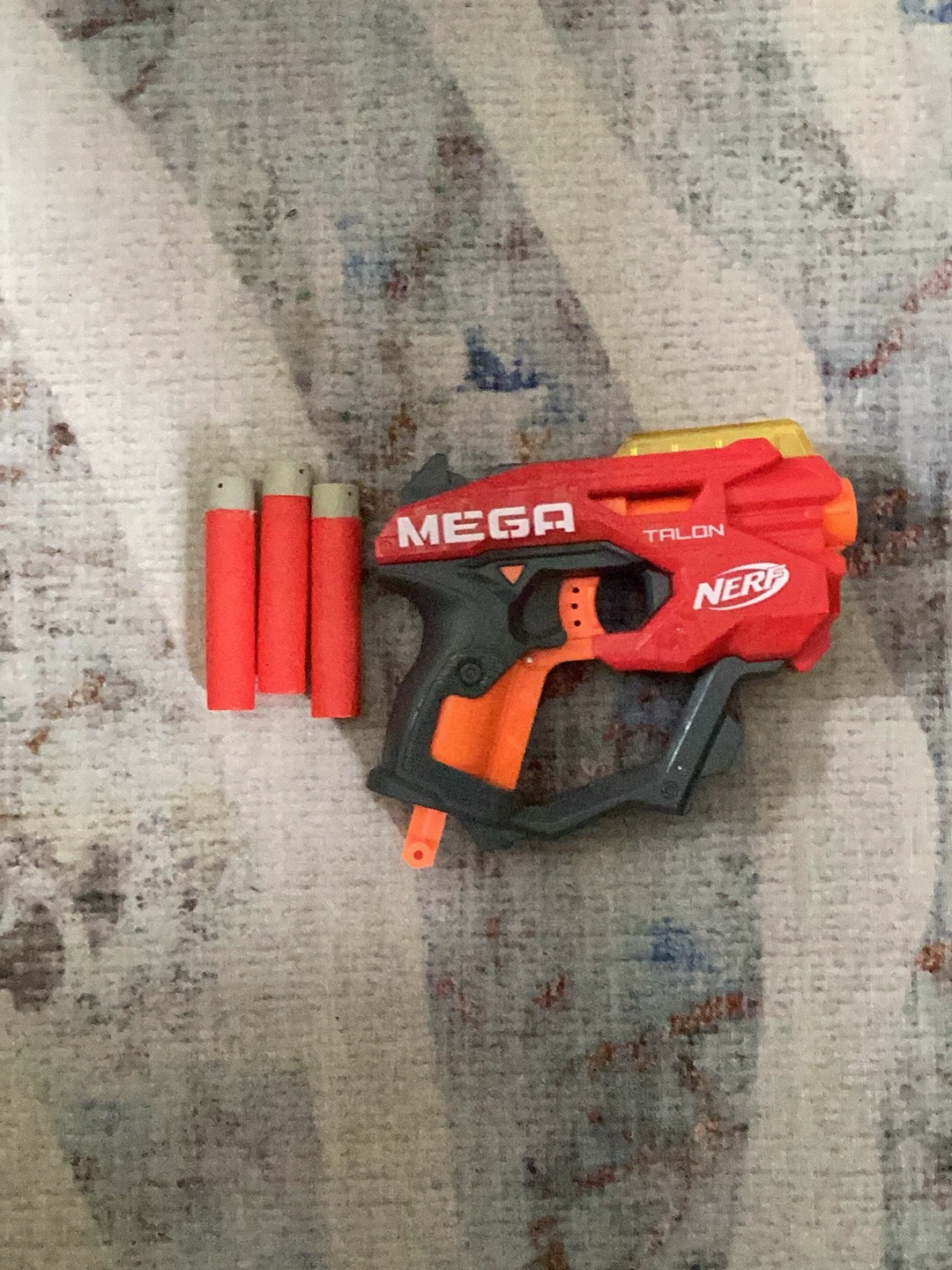 Nerf Mega Talon XL blaster with 3 darts
