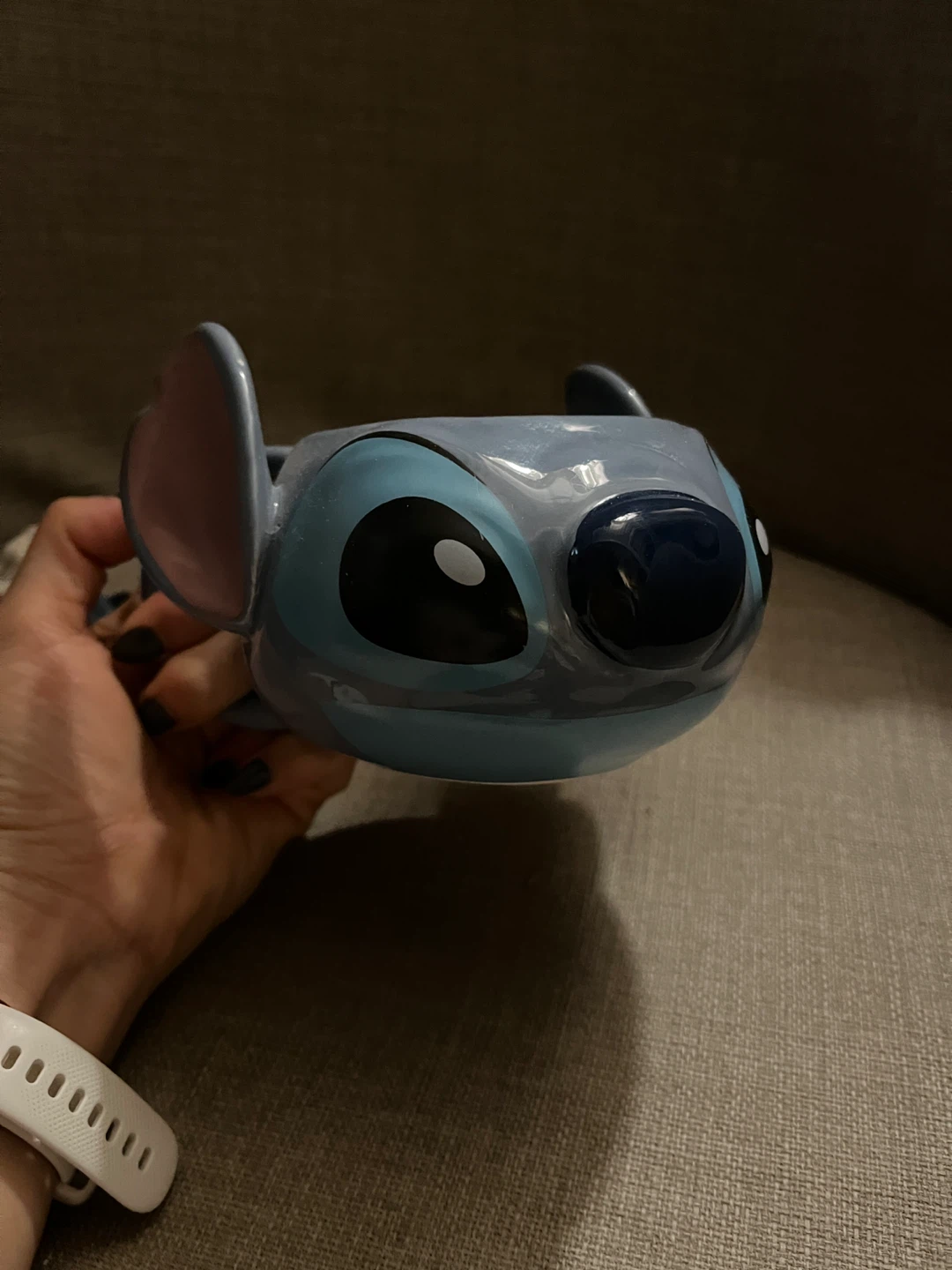 Disney Stitch "Ohana" Mug with plushie - photo 3