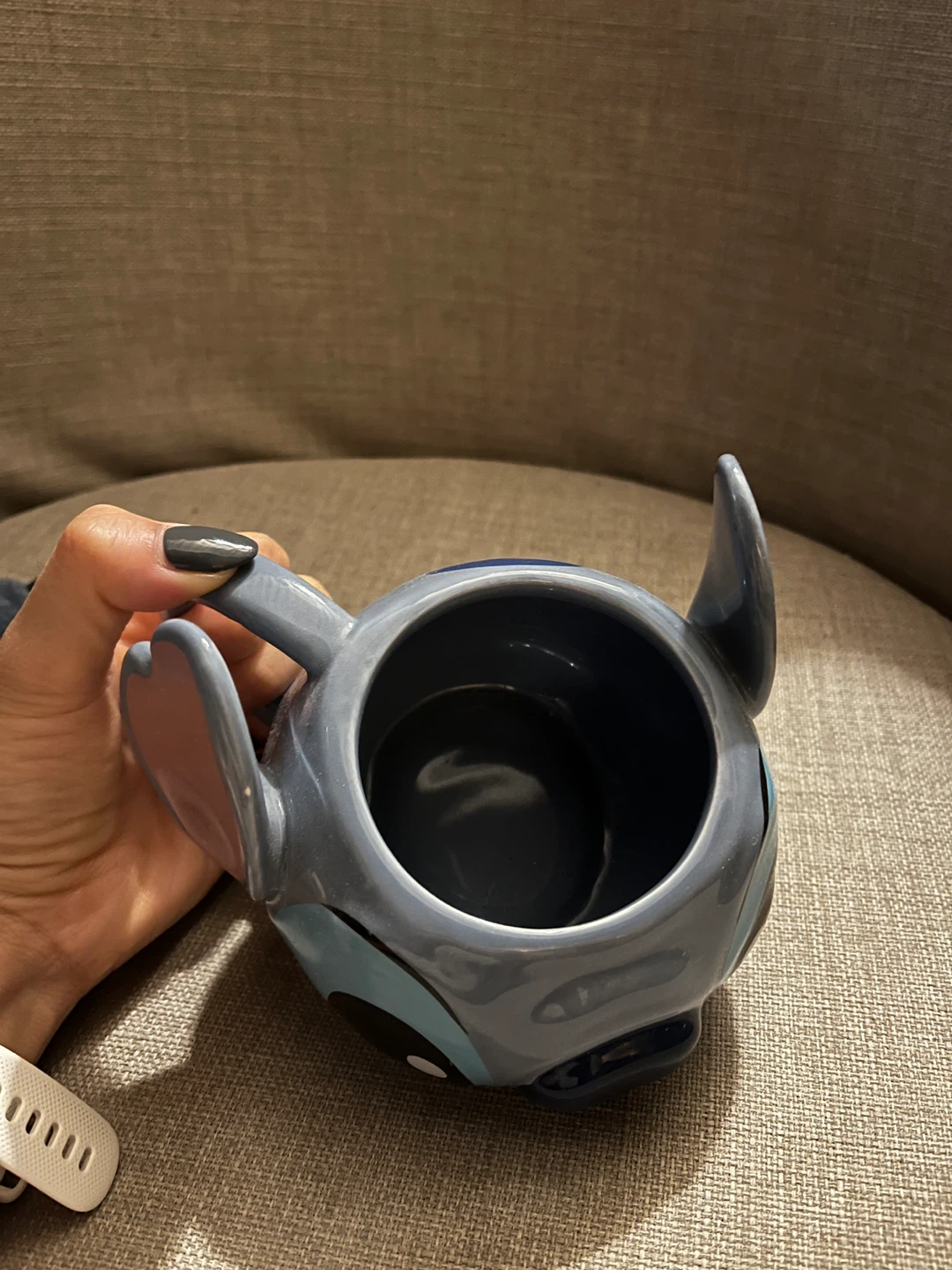 Disney Stitch "Ohana" Mug with plushie - photo 2