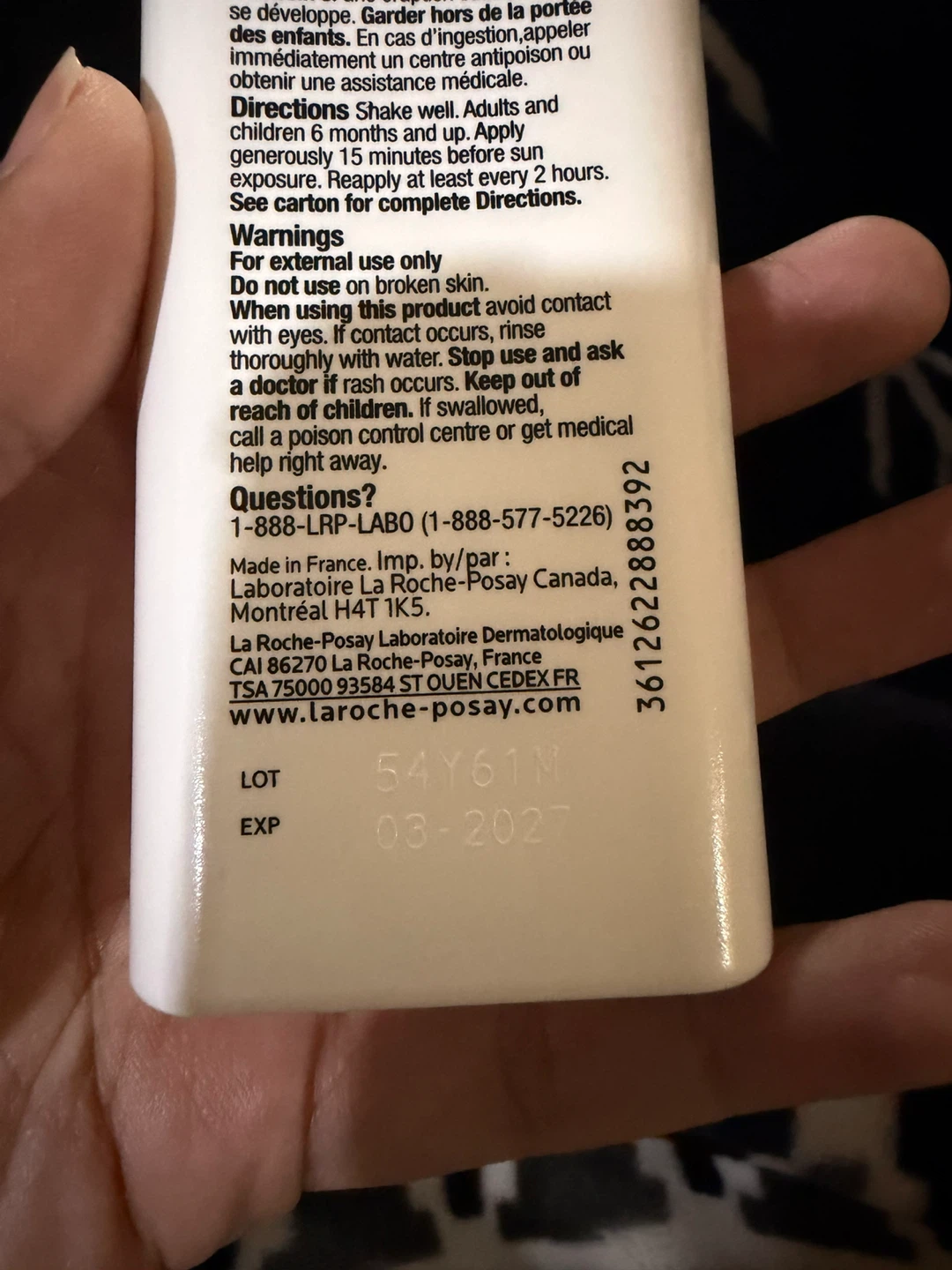 La Roche-Posay Anthelios Mineral SPF 50 Light Finish Fluid 125ml - photo 2