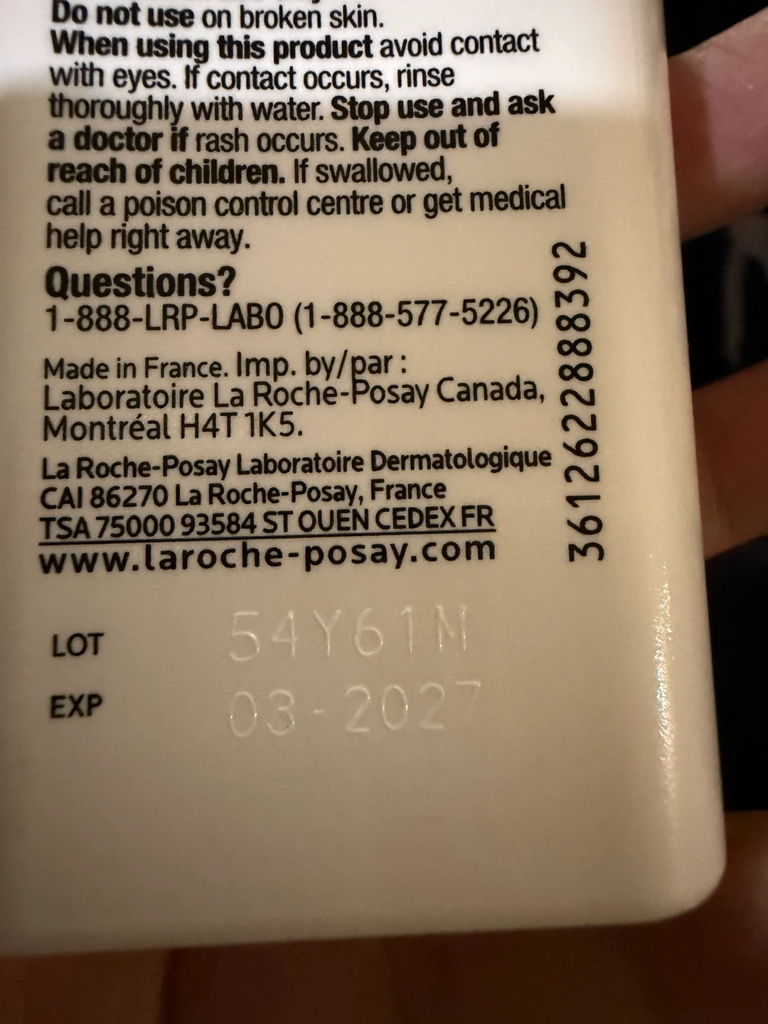 La Roche-Posay Anthelios Mineral SPF 50 Light Finish Fluid 125ml - photo 3
