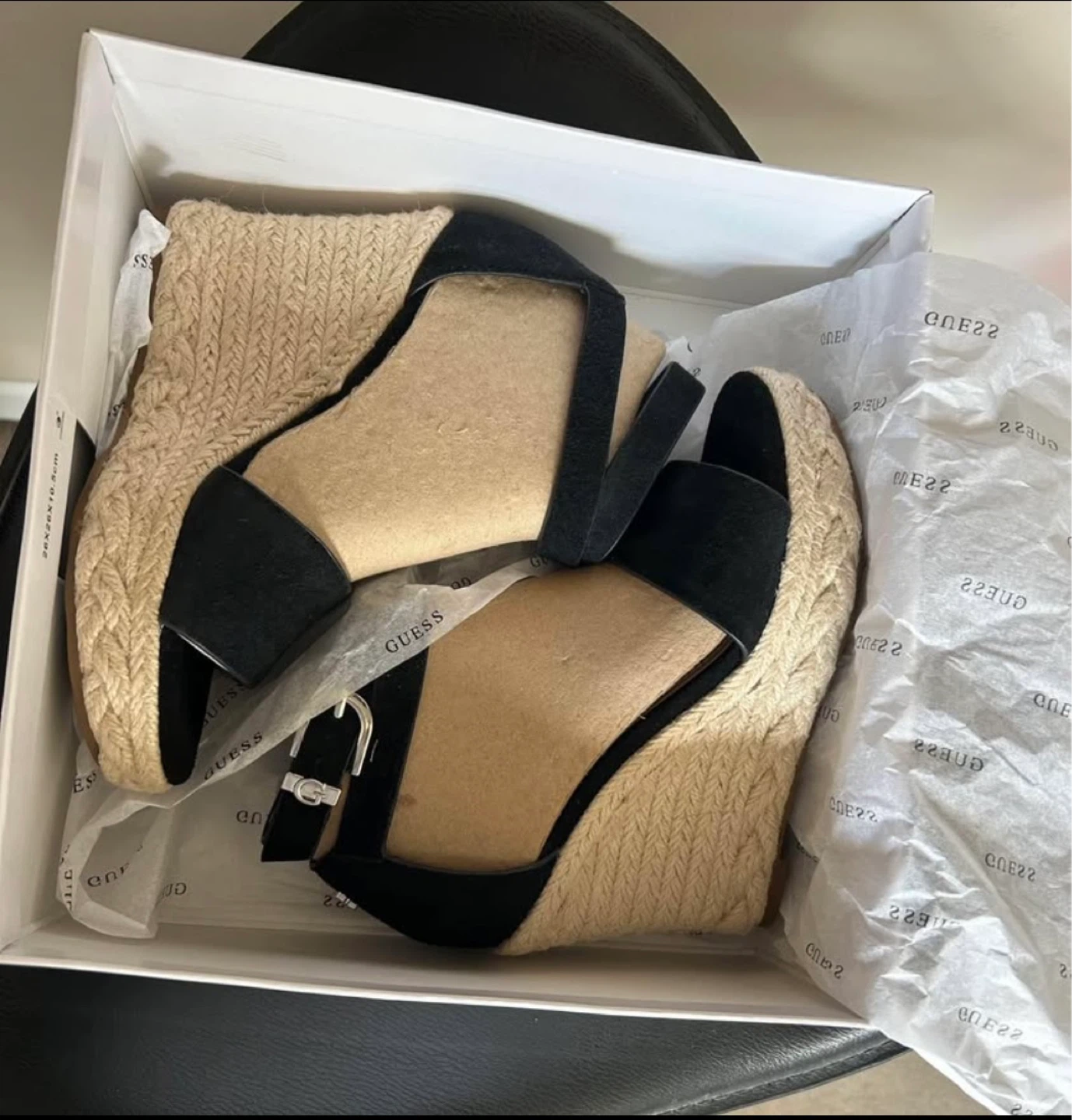 Brand New-Guess Espadrille Wedge Sandals - photo 3