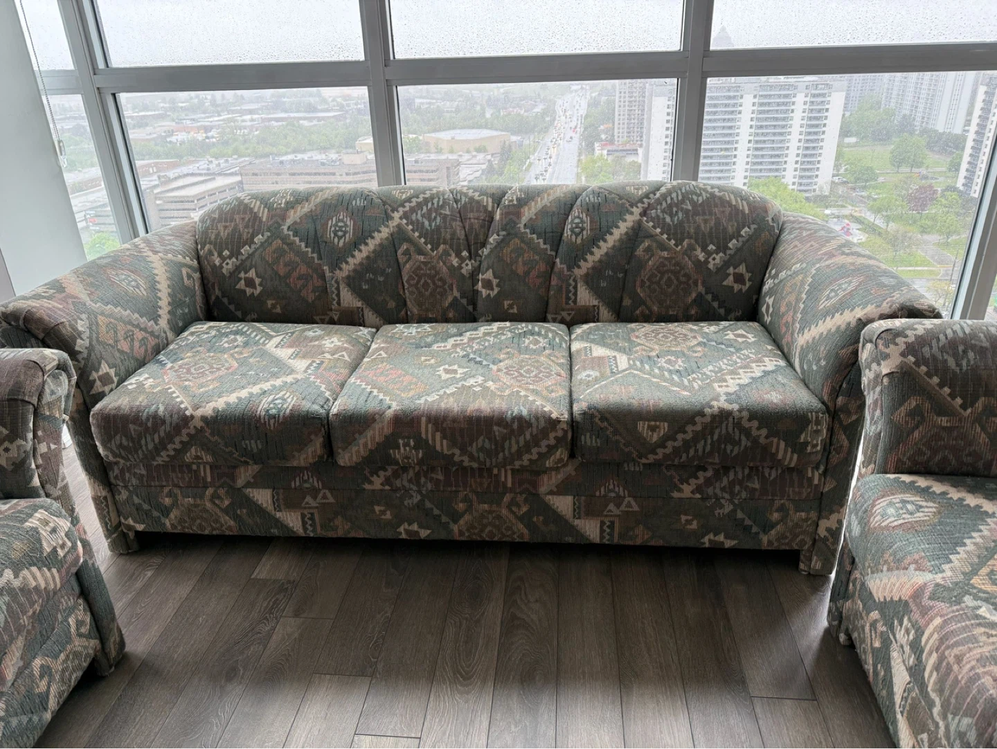 Southwestern / rustic lodge / 1990s Western-inspired Sofa set - photo 3