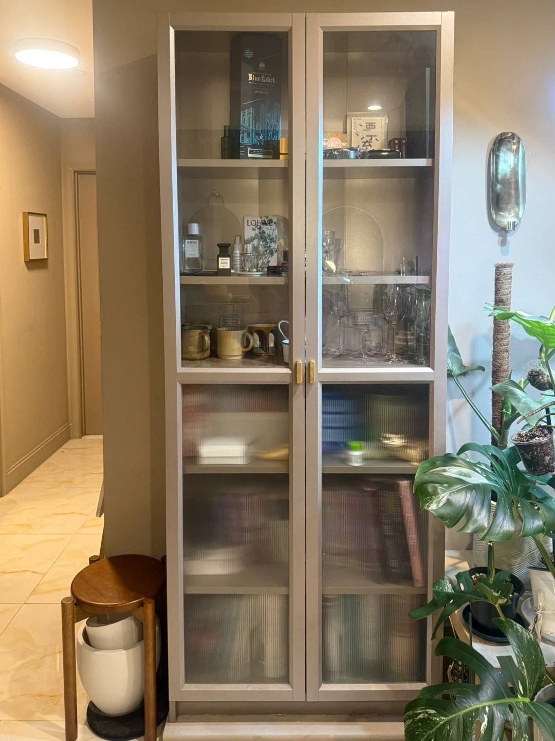 Cabinet with Glass Doors