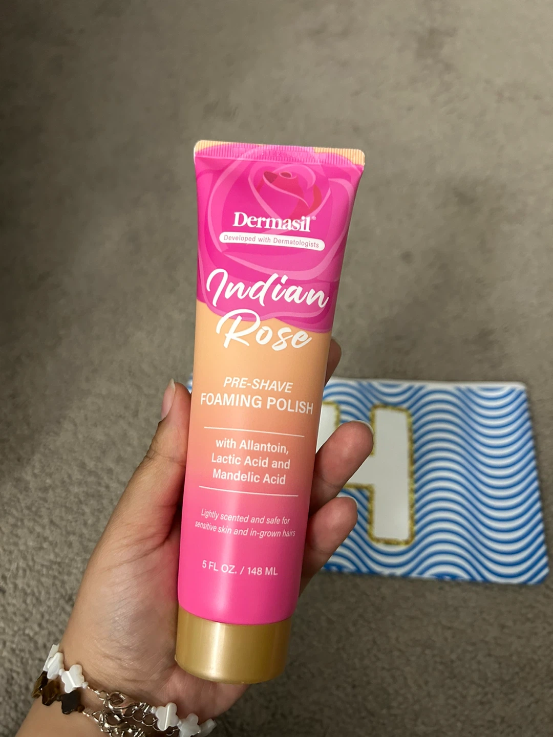 Dermasil Indian Rose Pre-Shave Foaming Polish Set - photo 2