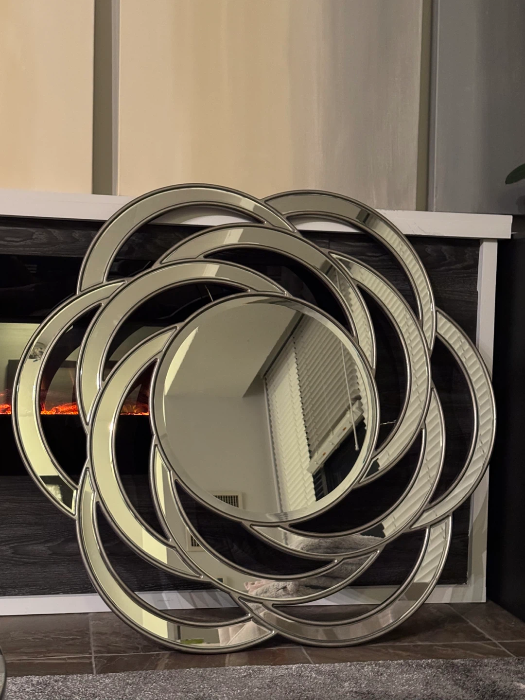 Large Decorative Wall Mirror 45”
