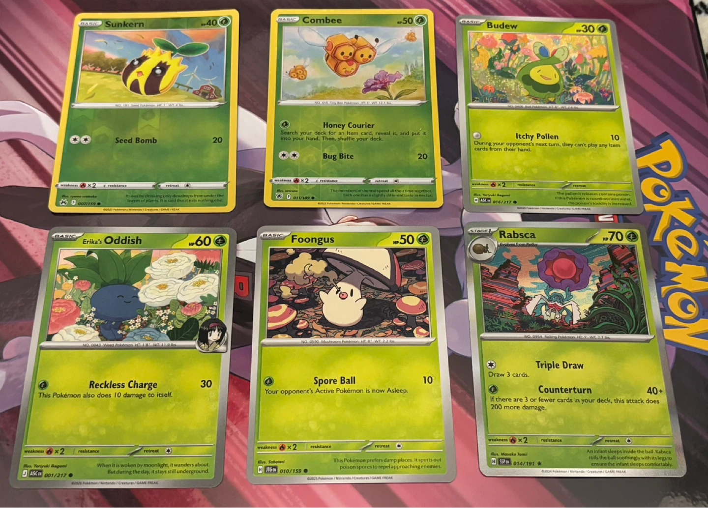 Pokemon Bundles (by type!) various sets