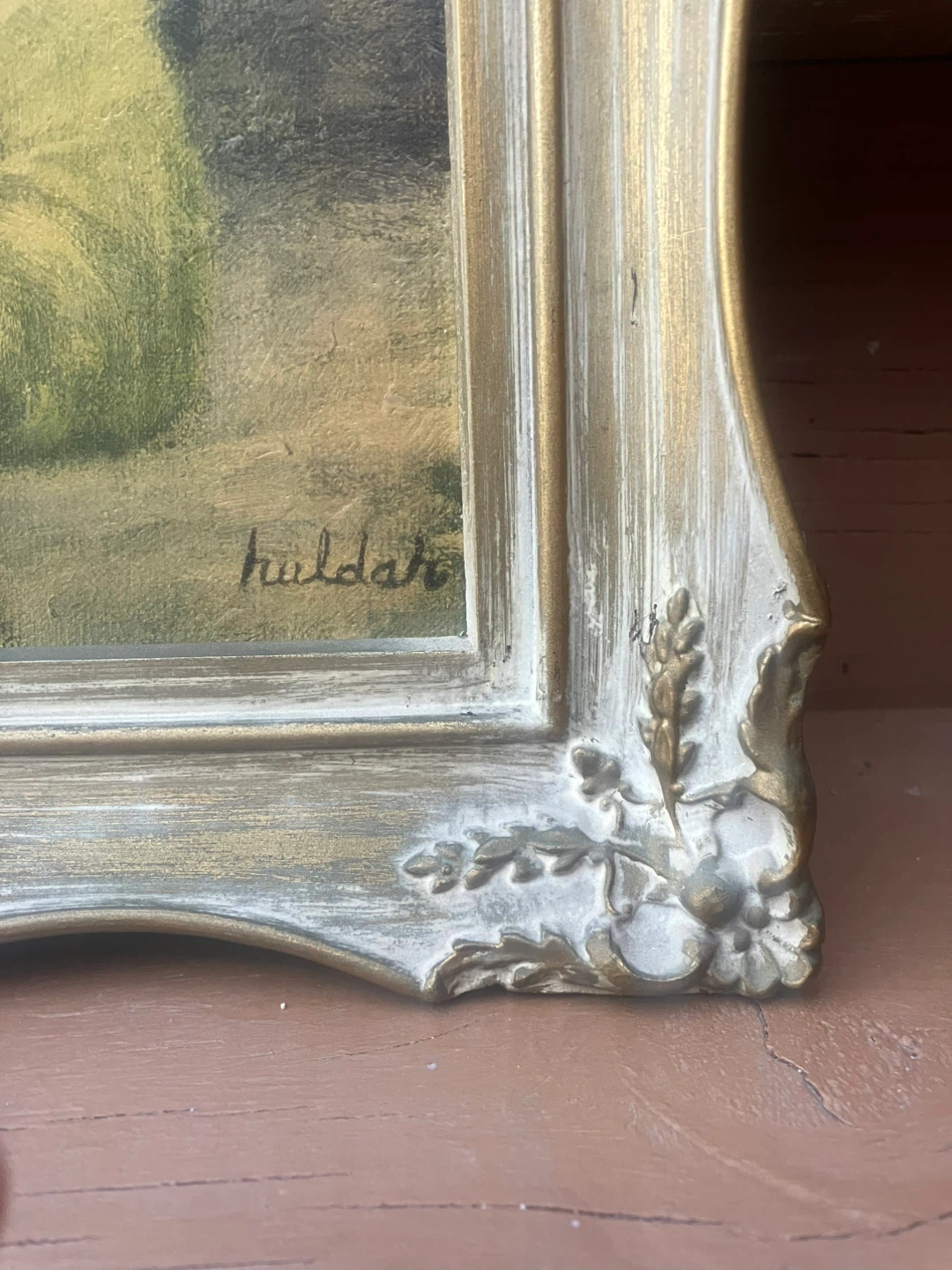Vintage Framed Huldah - Tavern On The Green - 14.5” x 17.5” - photo 4