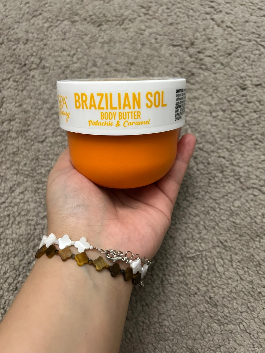 SPA Luxury Brazilian Sol Body Butter - Pistachio & Caramel - photo 2