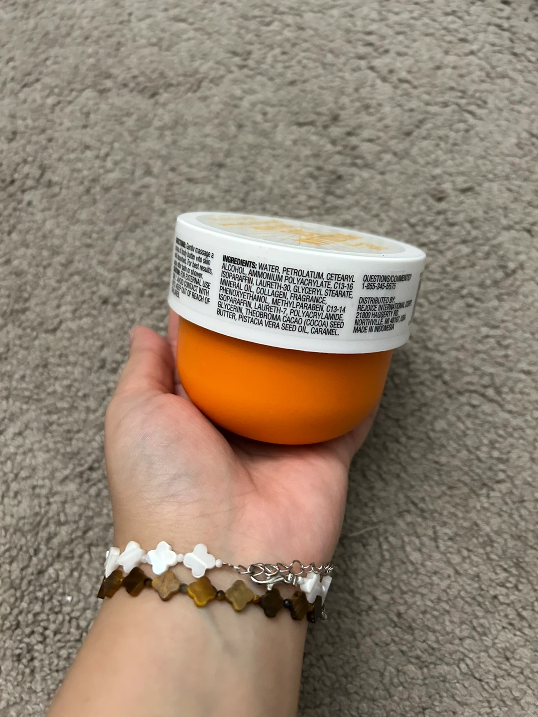 SPA Luxury Brazilian Sol Body Butter - Pistachio & Caramel - photo 3