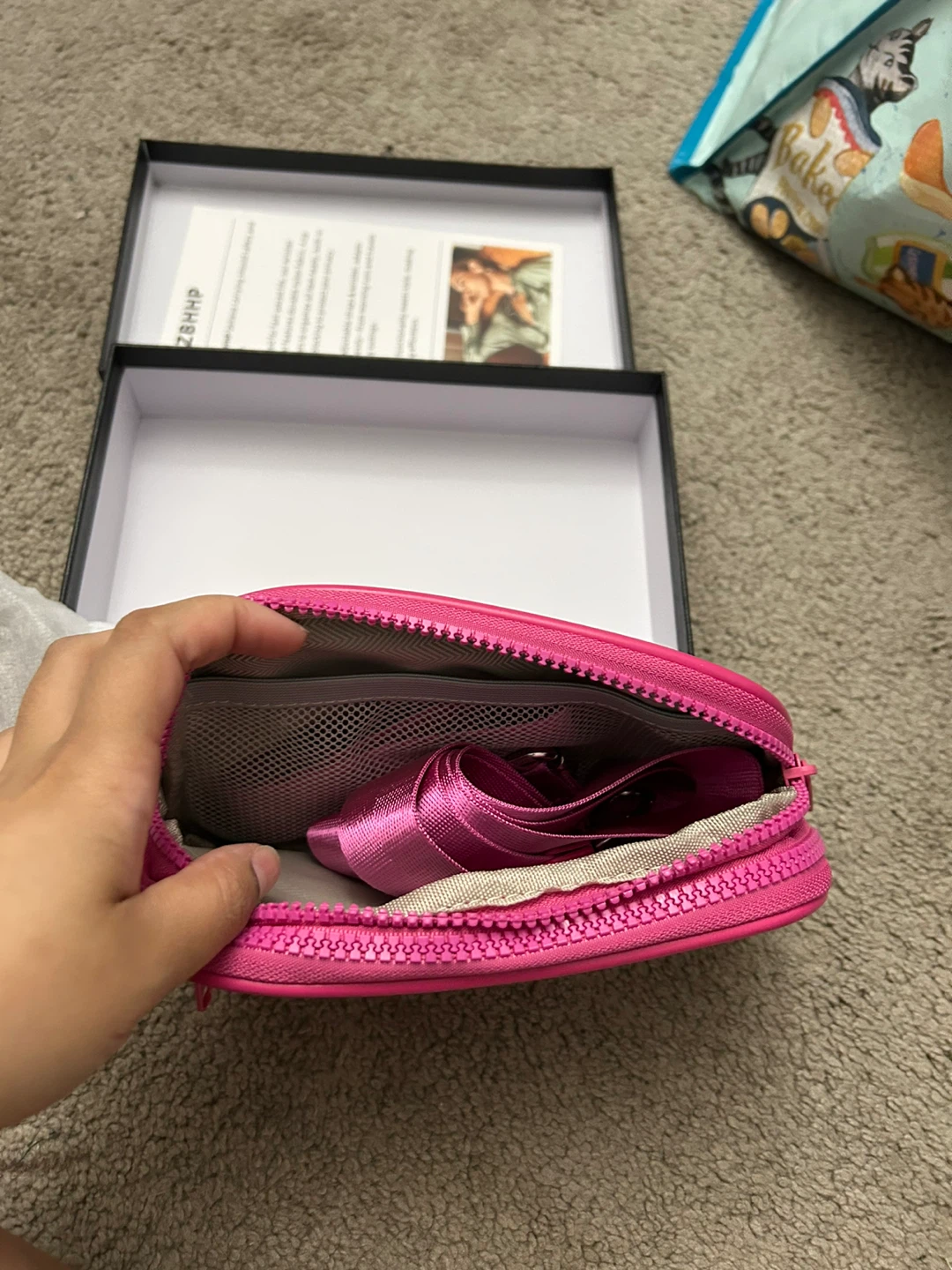 KZBHHP Pink Checkered Rose Wristlet Wallet - photo 4