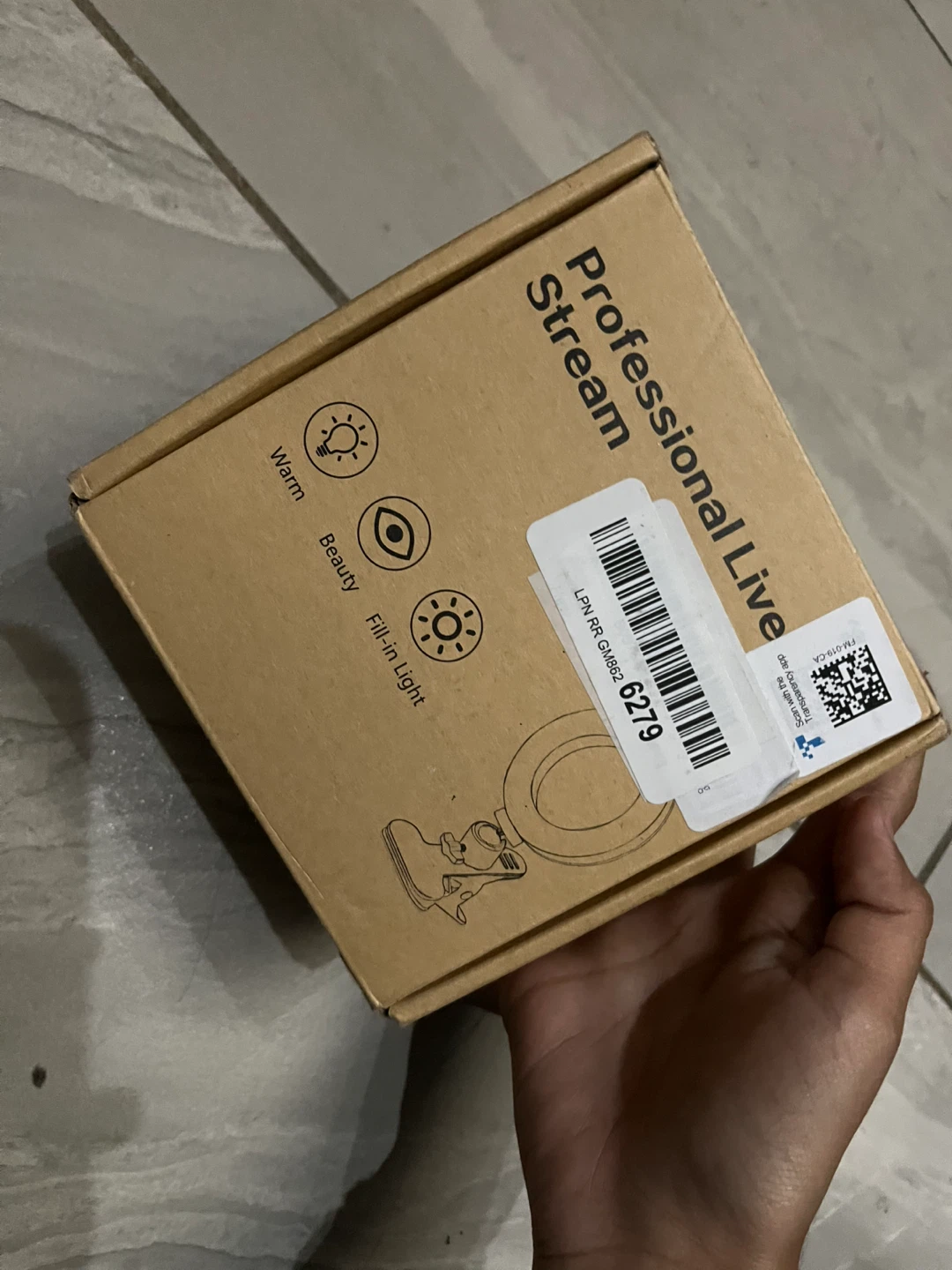 Professional Live Stream Ring Light Box