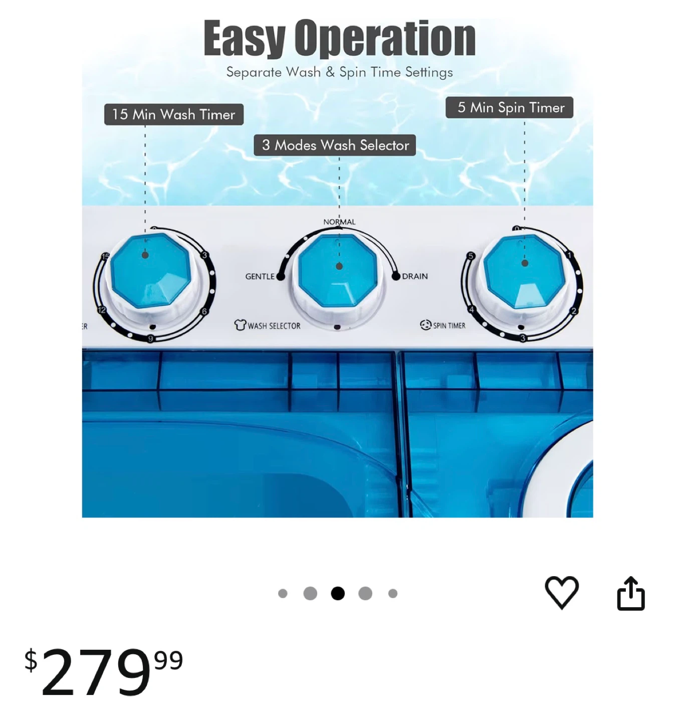Portable Washing Machine - photo 5