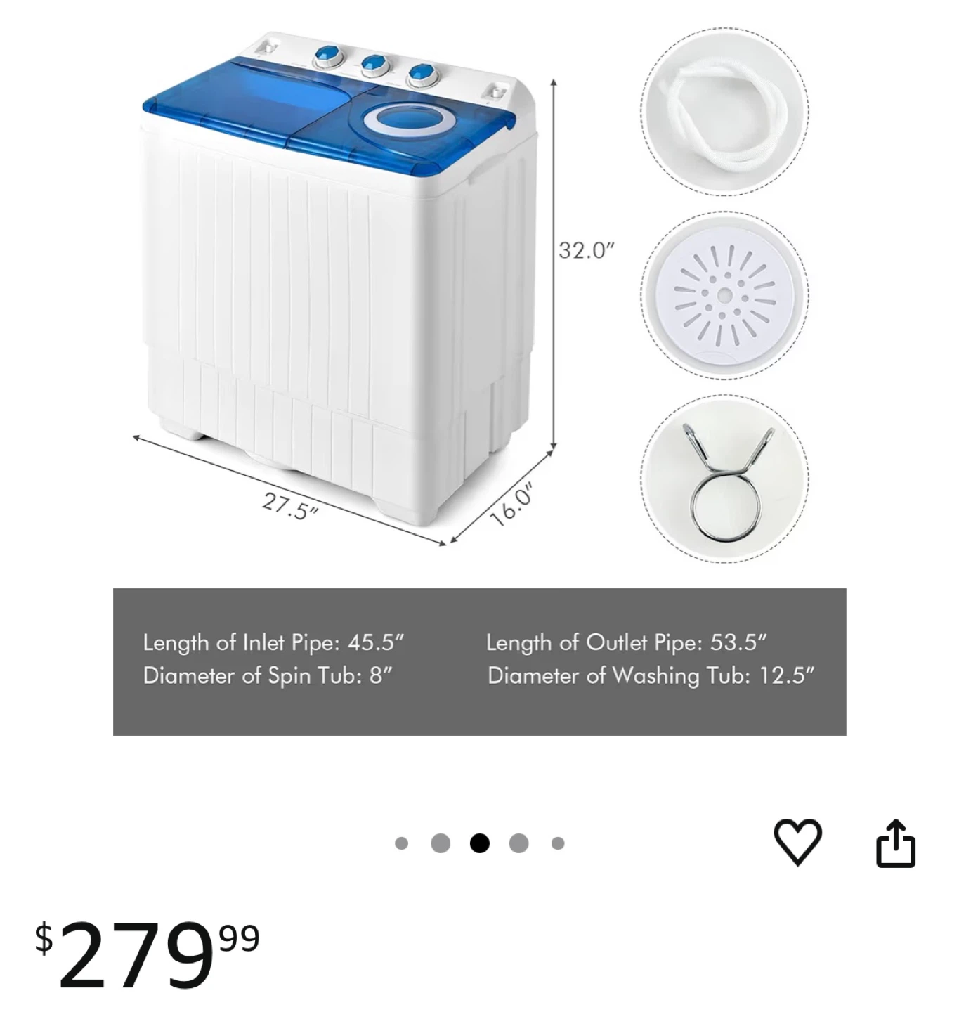 Portable Washing Machine - photo 2