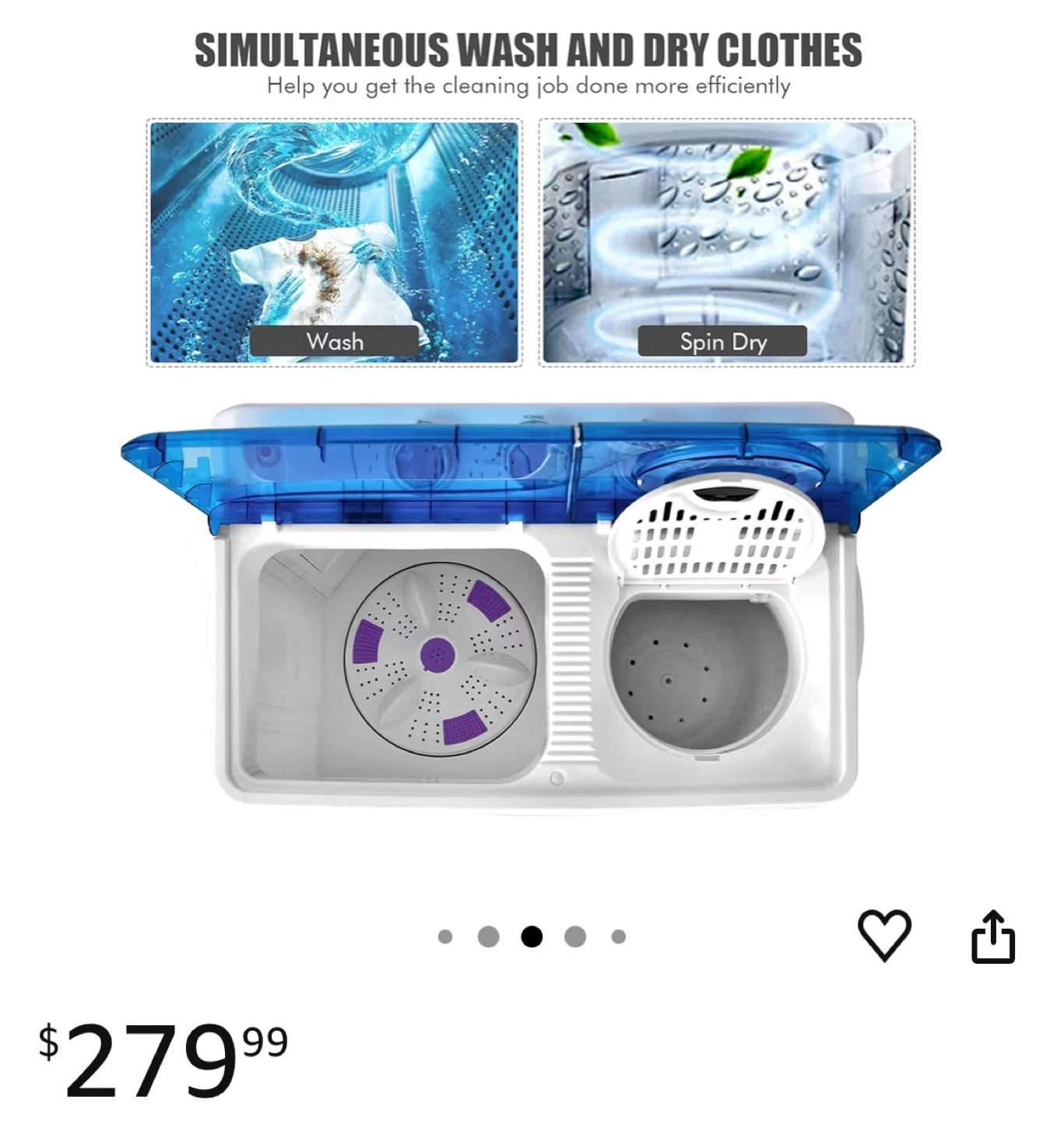 Portable Washing Machine - photo 4