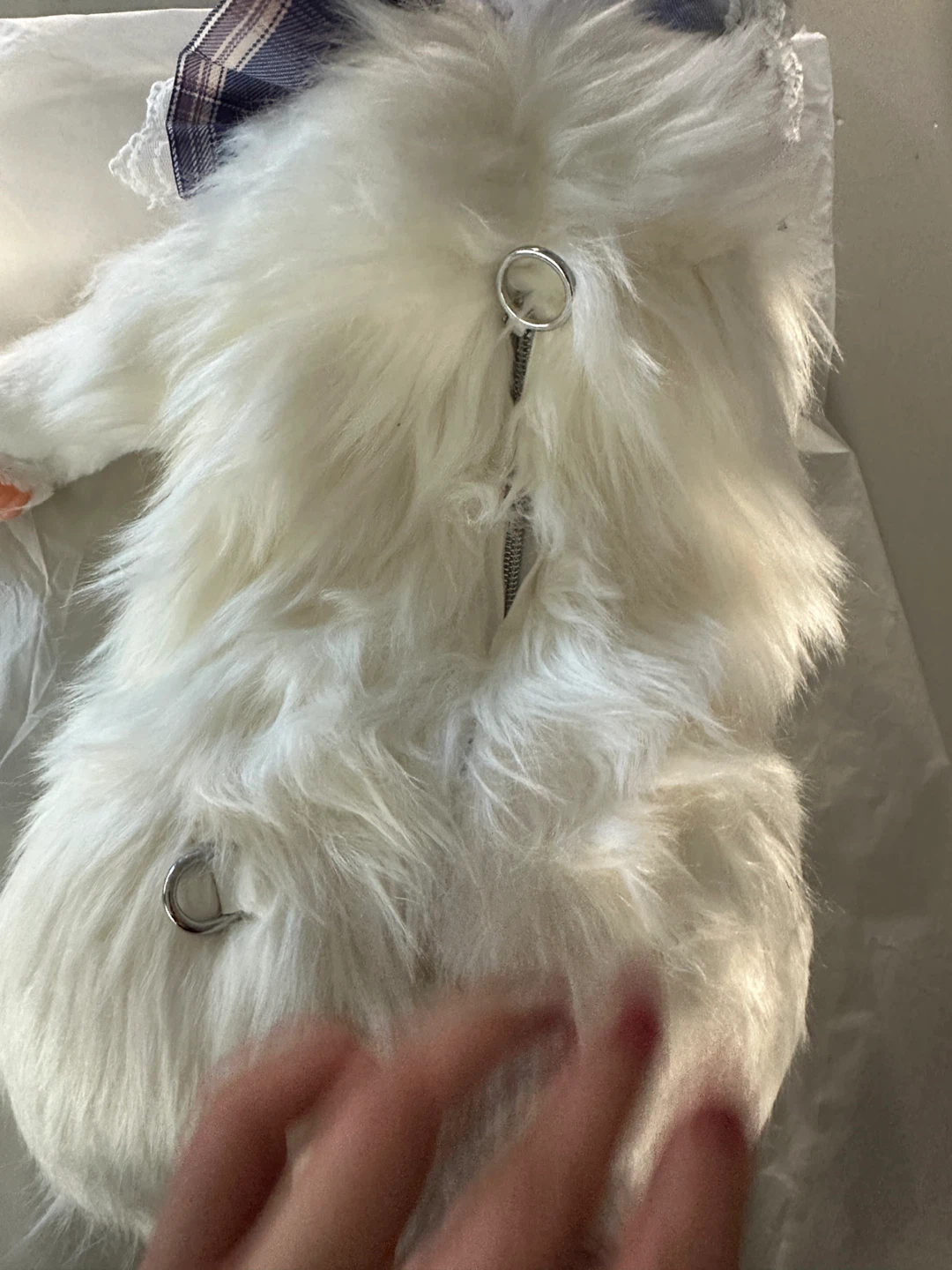 Plush Cat Carrier Backpack - photo 3