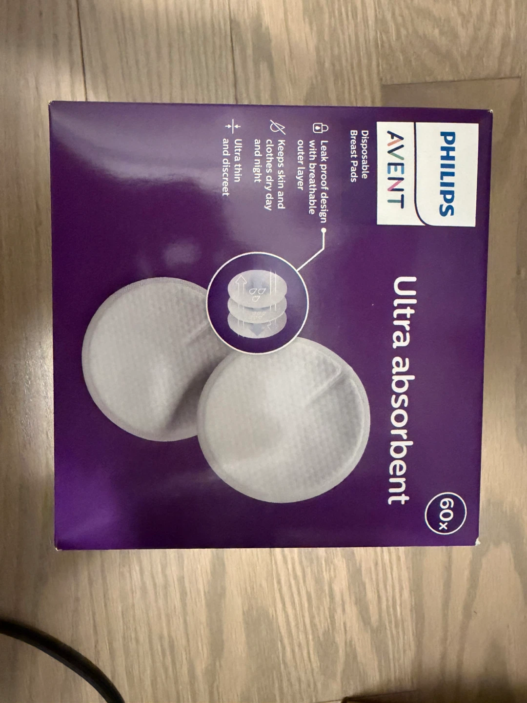 Philips Avent Disposable Breast Pads - 60x