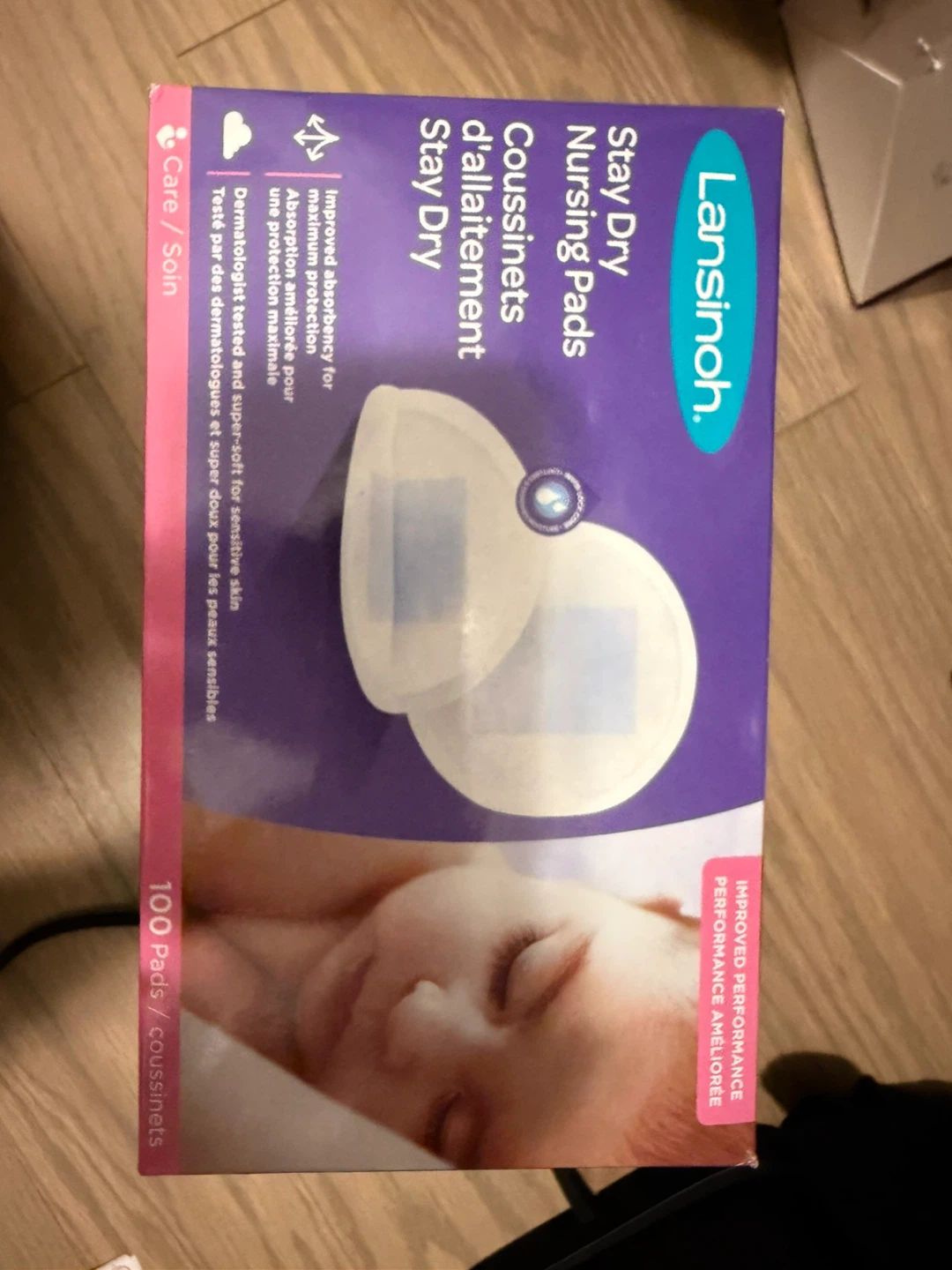 Lansinoh Stay Dry Nursing Pads - 100 Count - photo 2