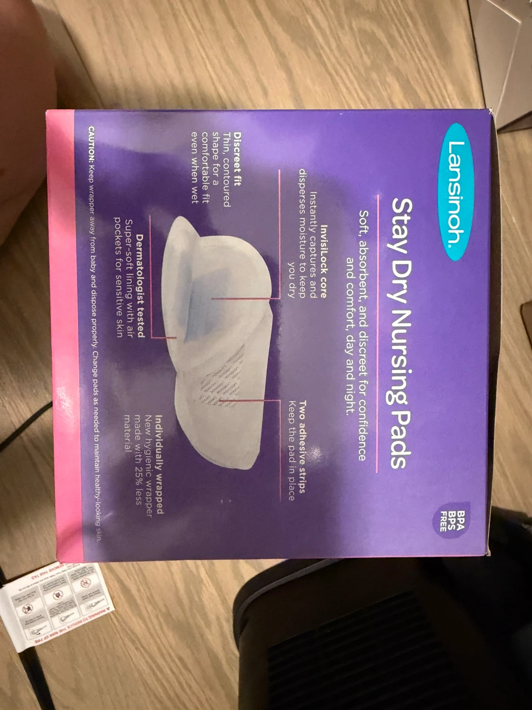 Lansinoh Stay Dry Nursing Pads - 100 Count - photo 3