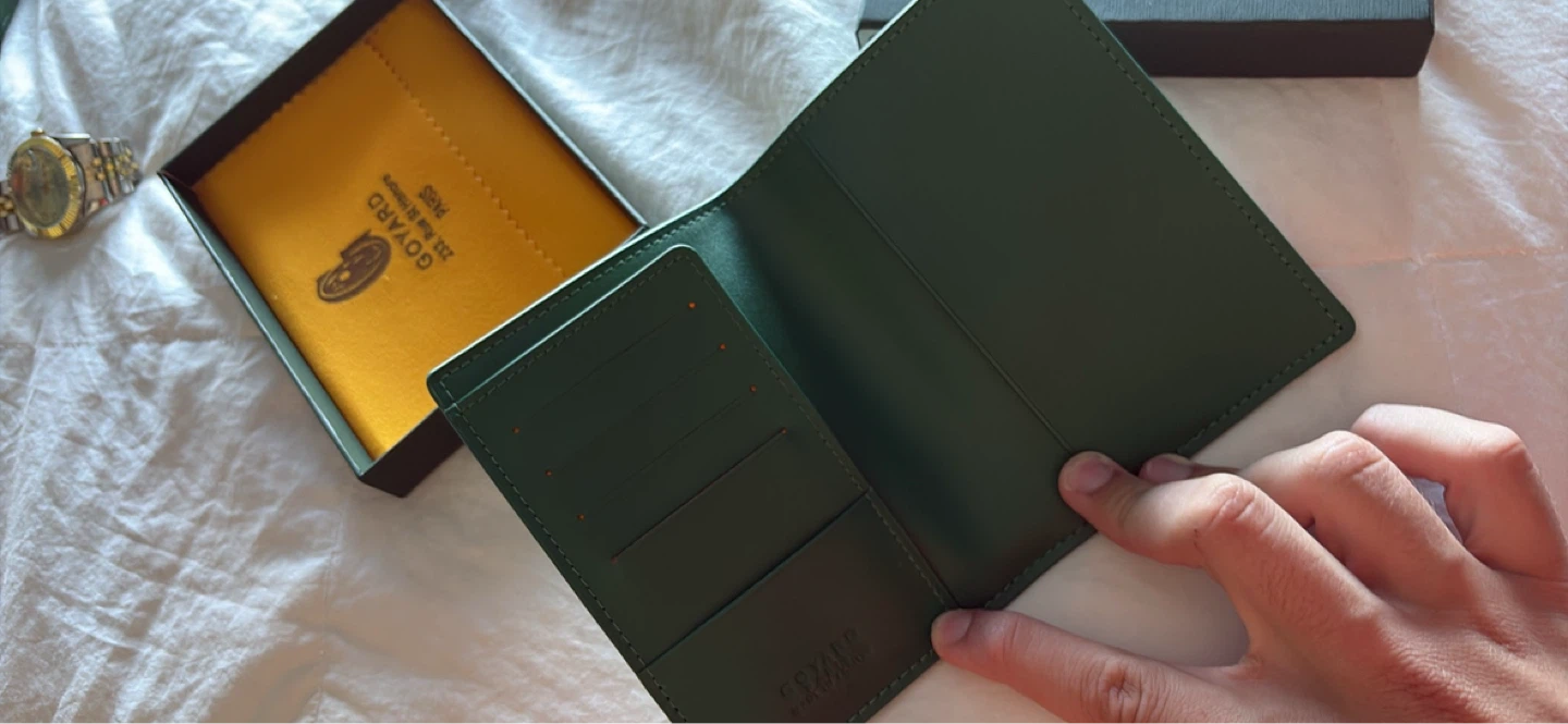 Goyard Green Card Holder - photo 3