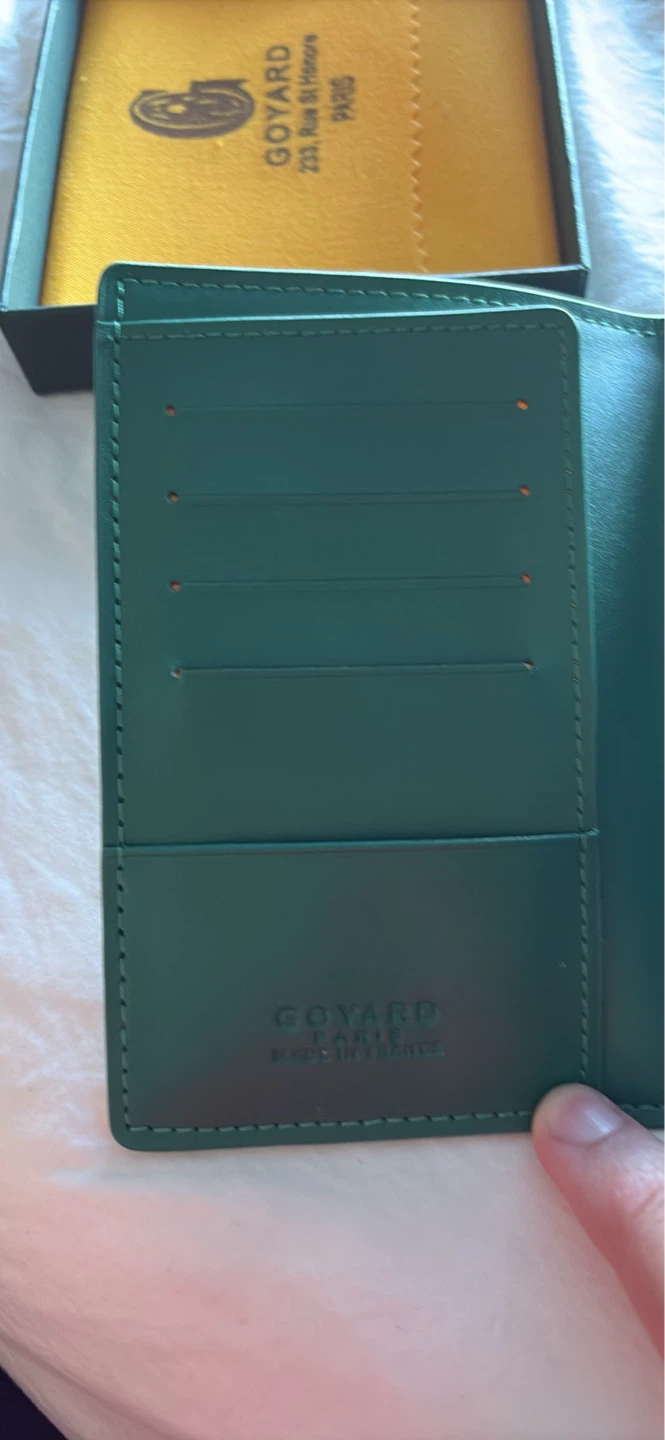 Goyard Green Card Holder - photo 2