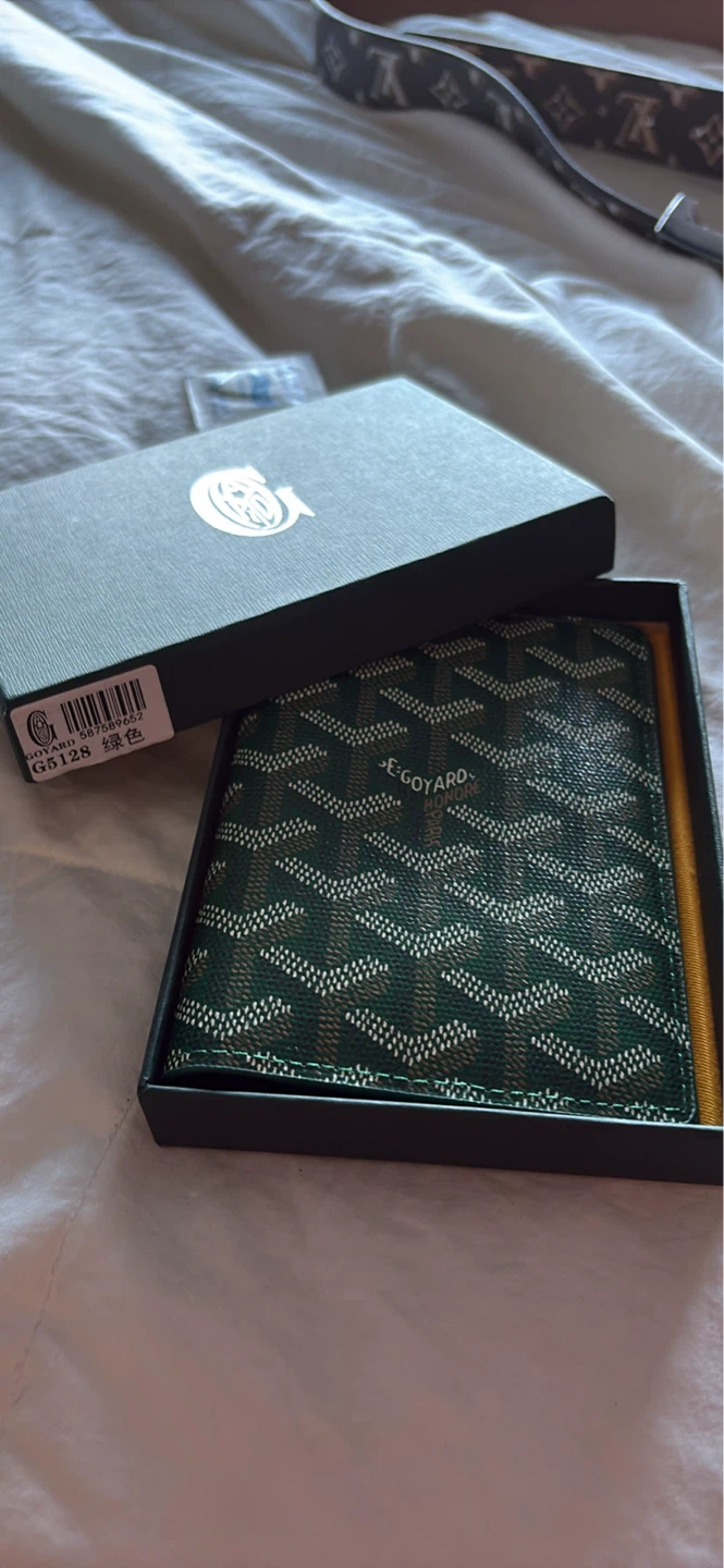 Goyard Green Card Holder