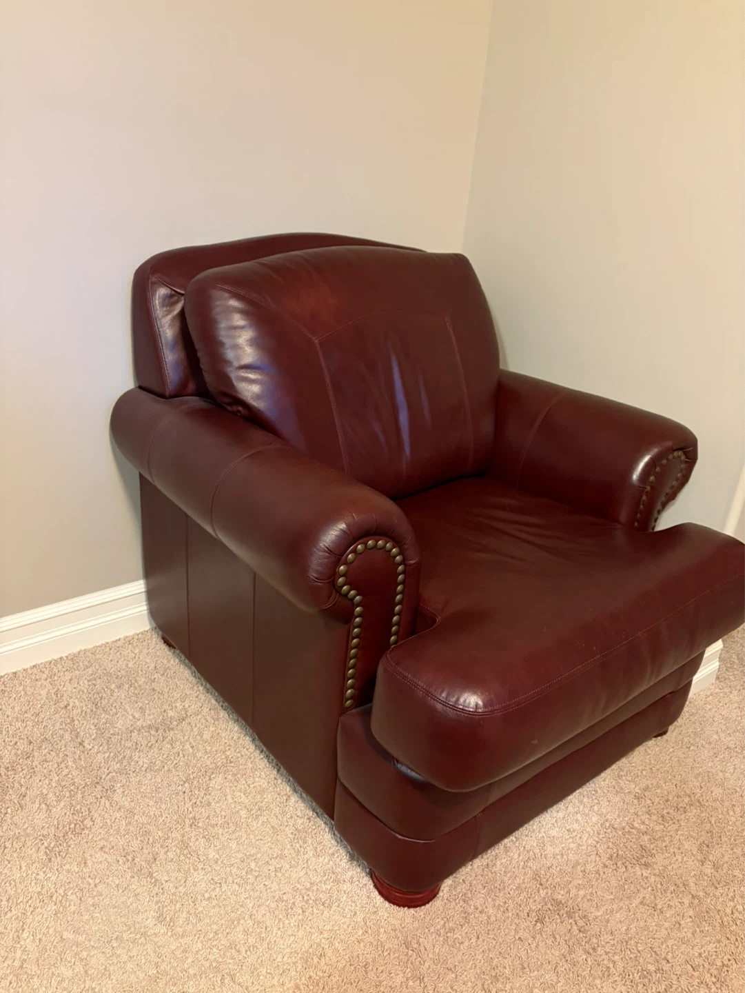 Real Leather Armchair - photo 4