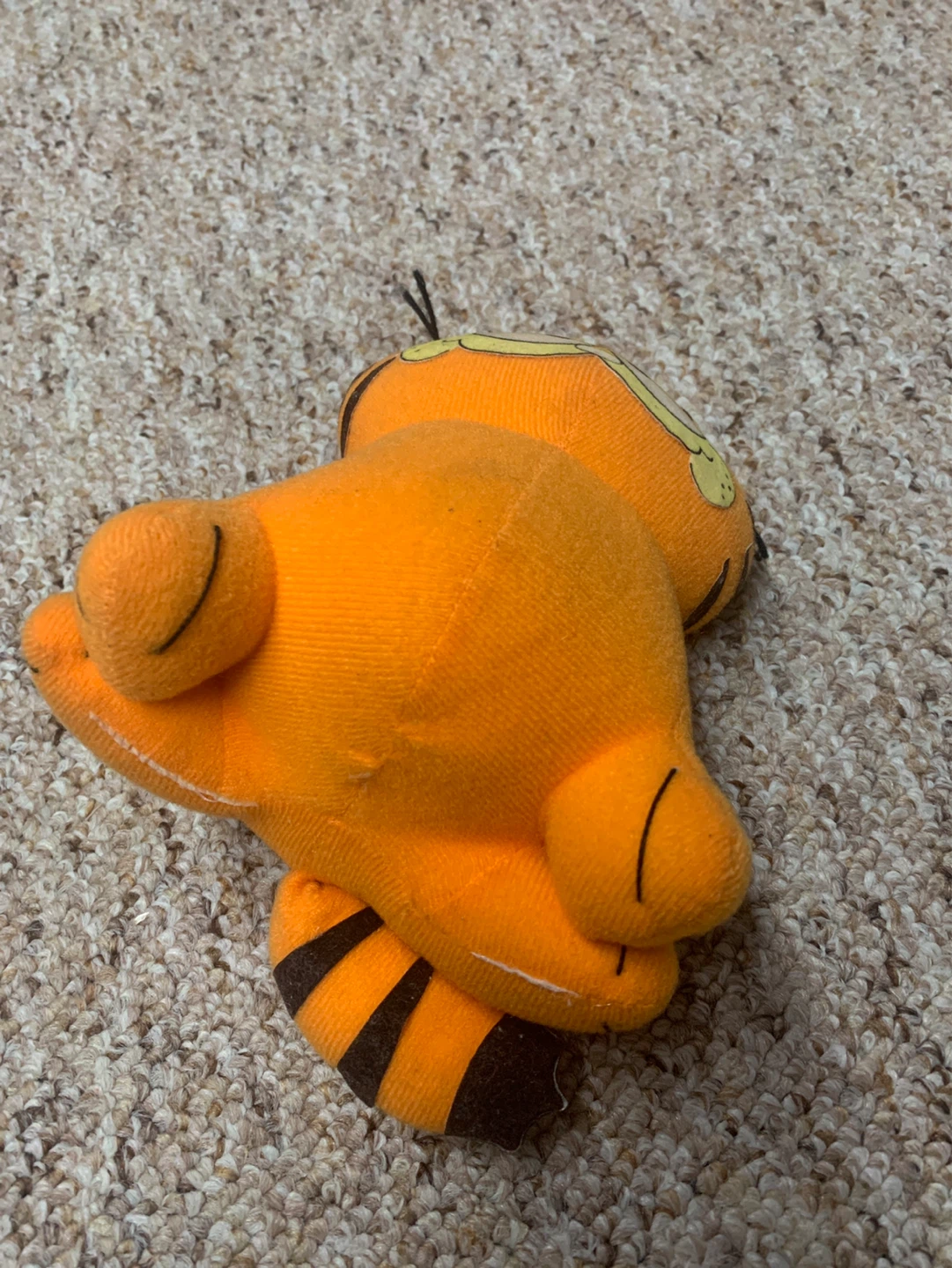 Orange Garfield Plush Toy - photo 3