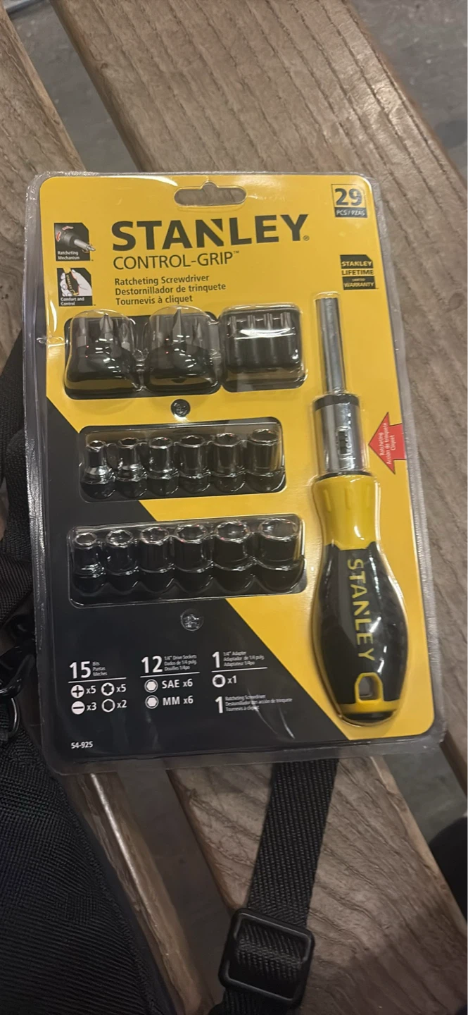Stanley Control-Grip Ratcheting Screwdriver Set - photo 2