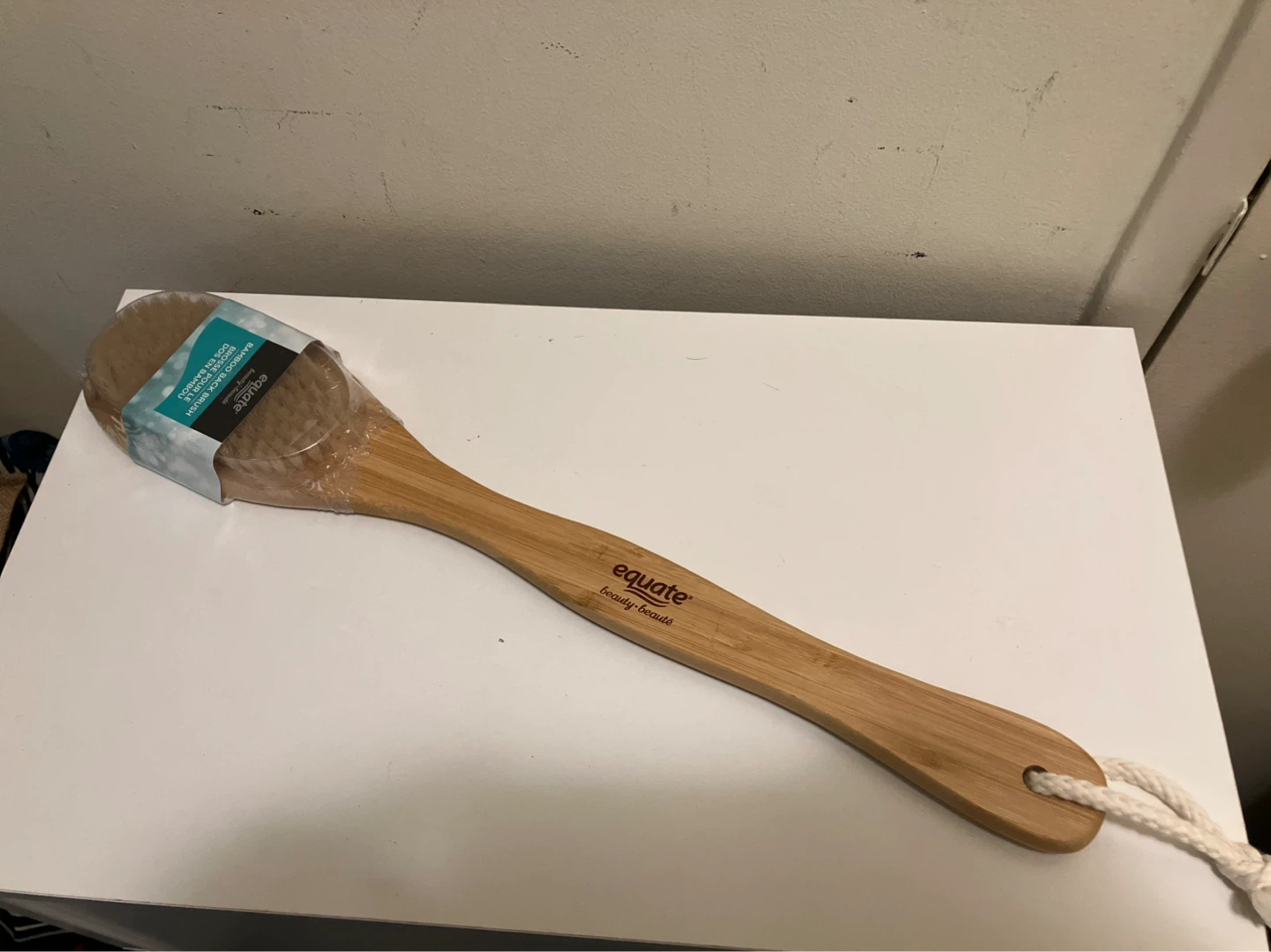 Equate Bamboo Back Brush