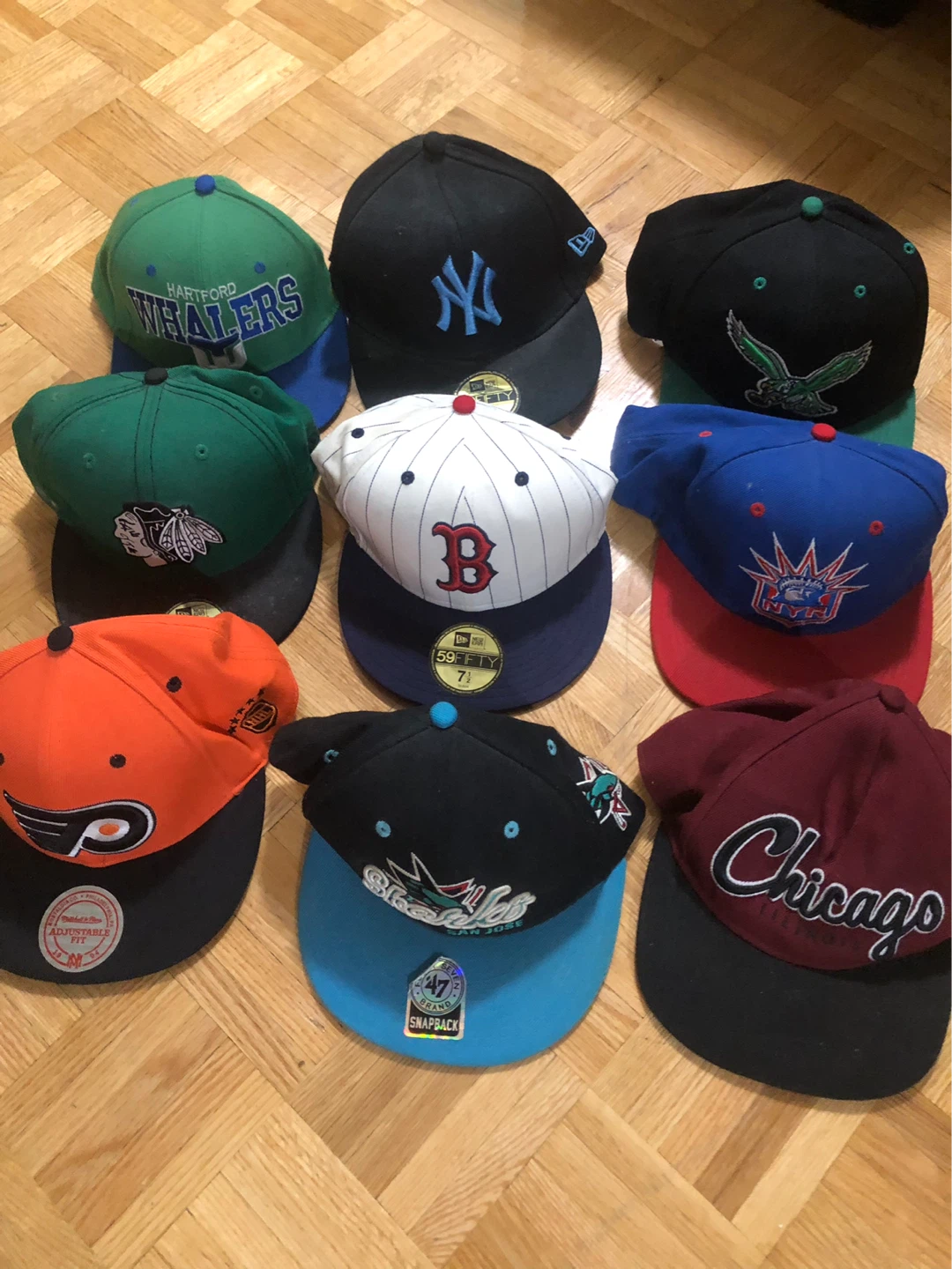 Assorted Baseball Caps - New Era, 47 Brand