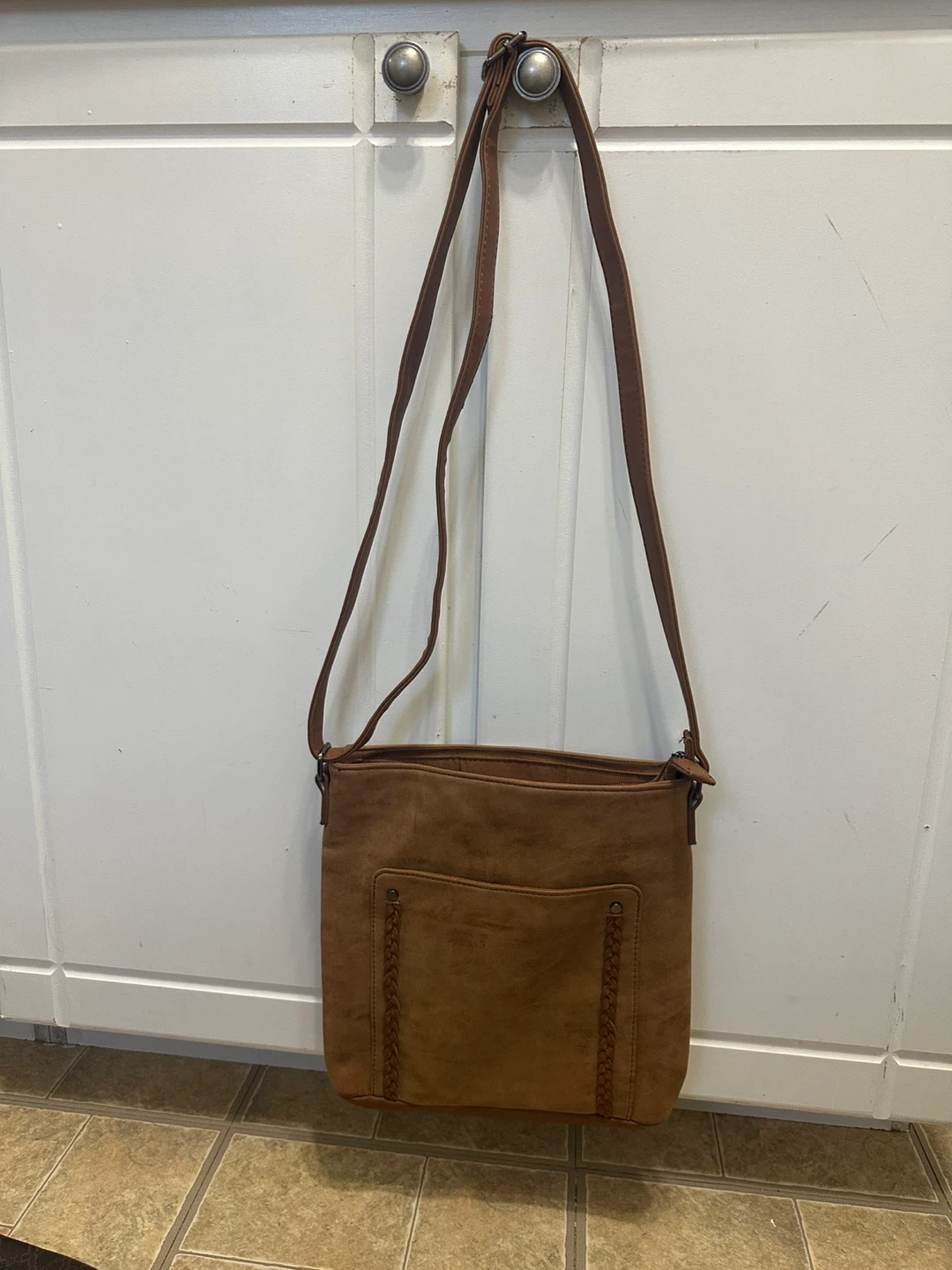 MIA & LUCA Crossbody Bag - Brown