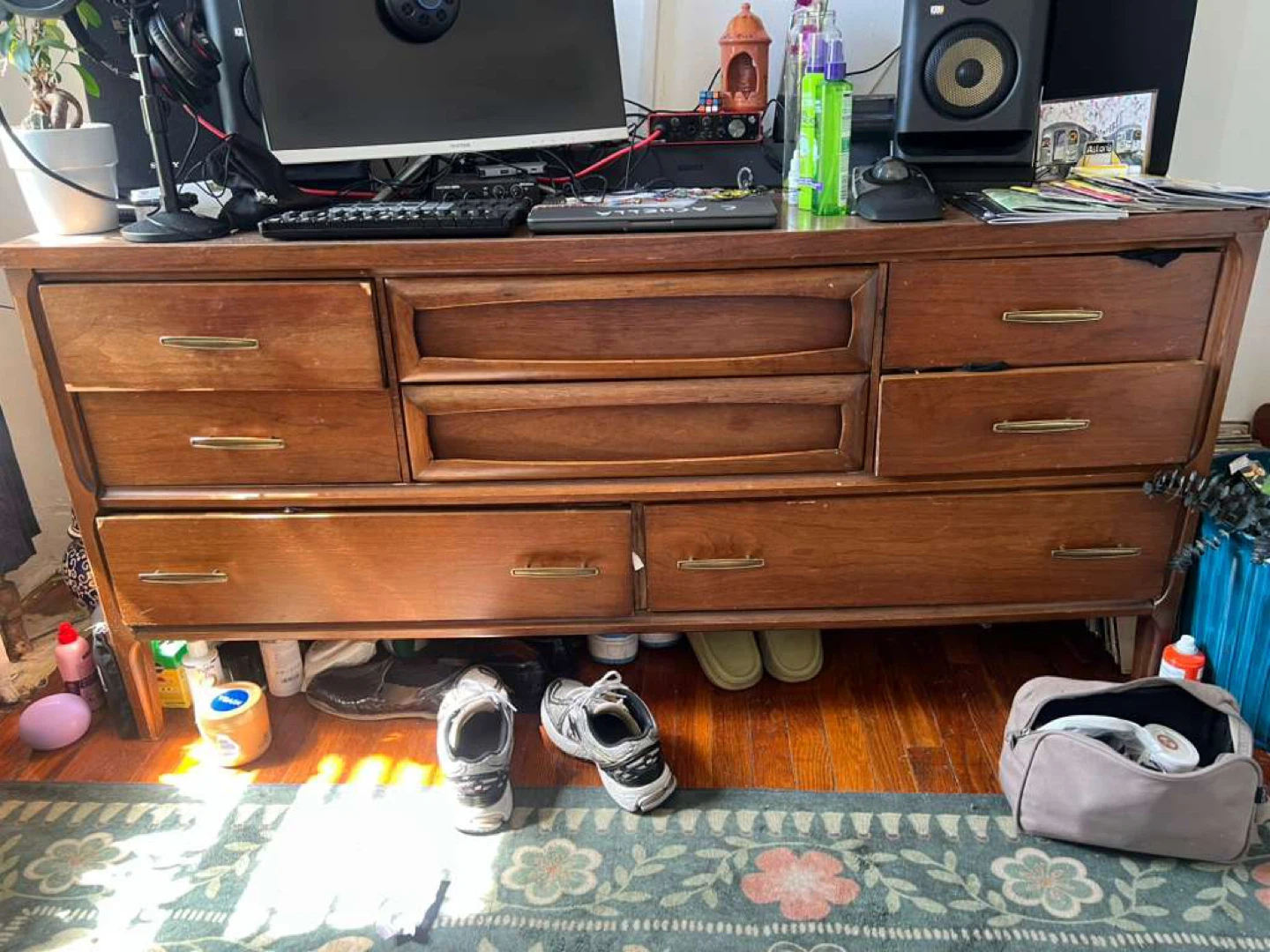 Vintage Wooden Dresser