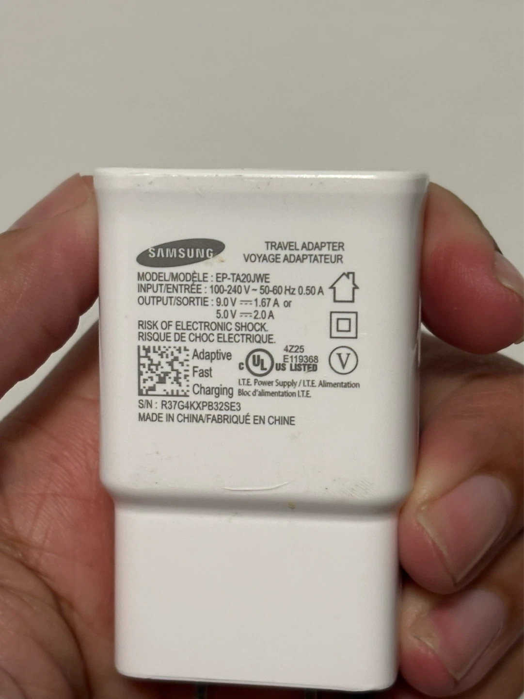 Original Samsung Adaptive Fast Charging Travel Adapter - photo 2