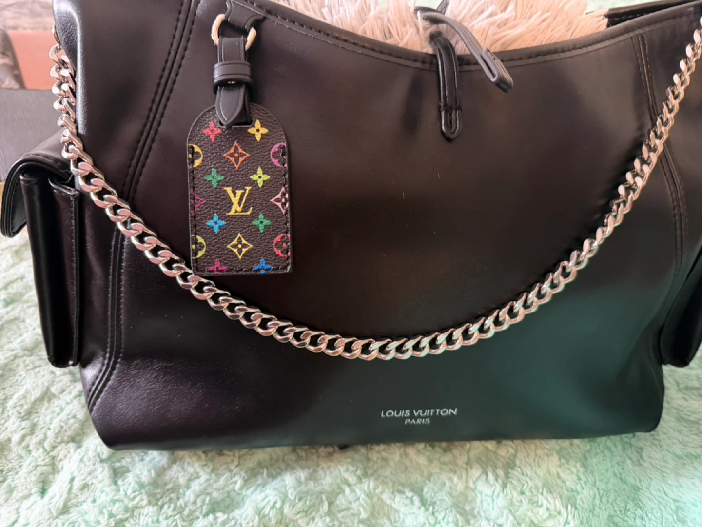 LV BLACK BAG CROSSBODY wallet & more - photo 3