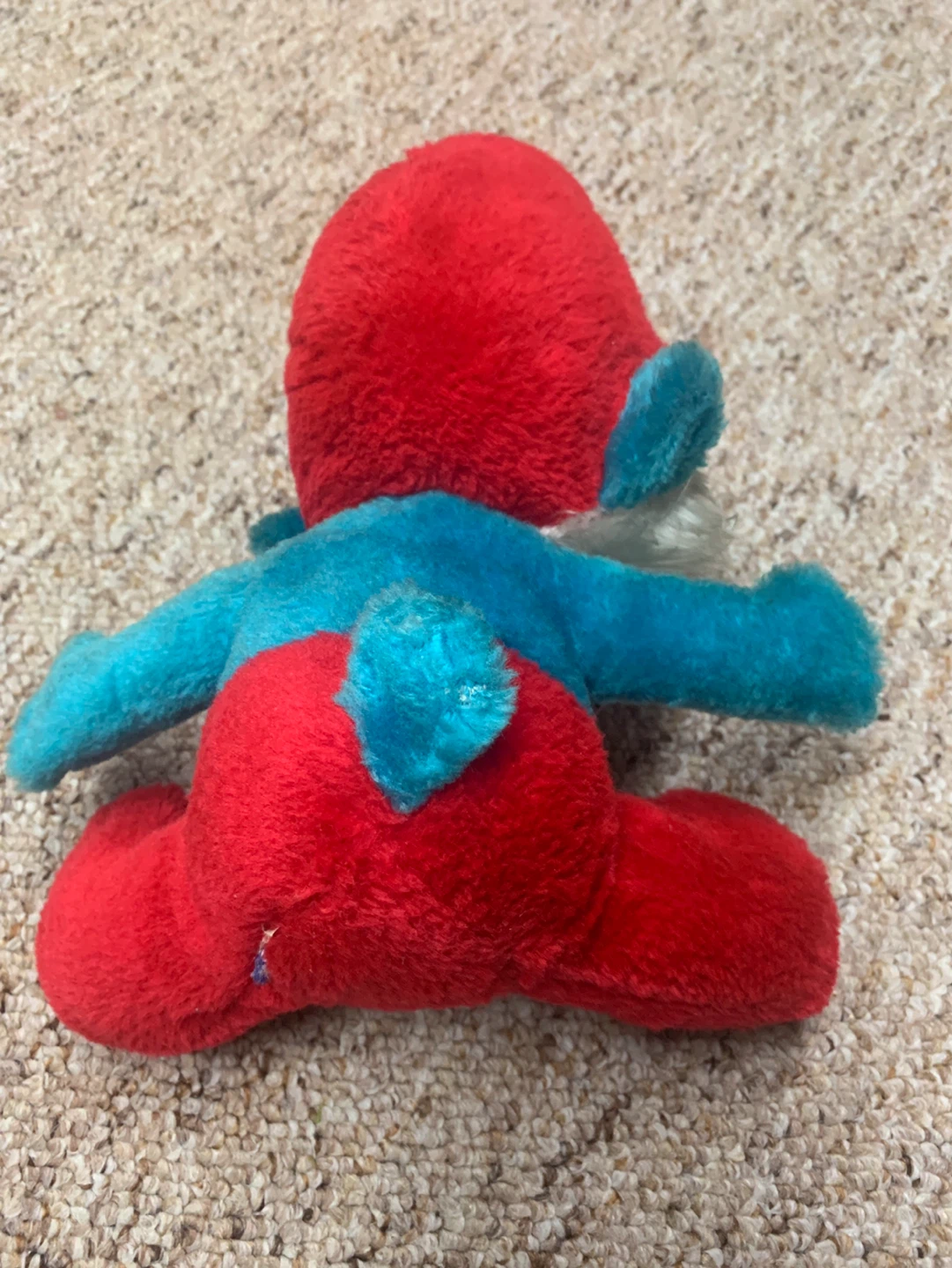 Vintage Papa Smurf Plush Toy - photo 2