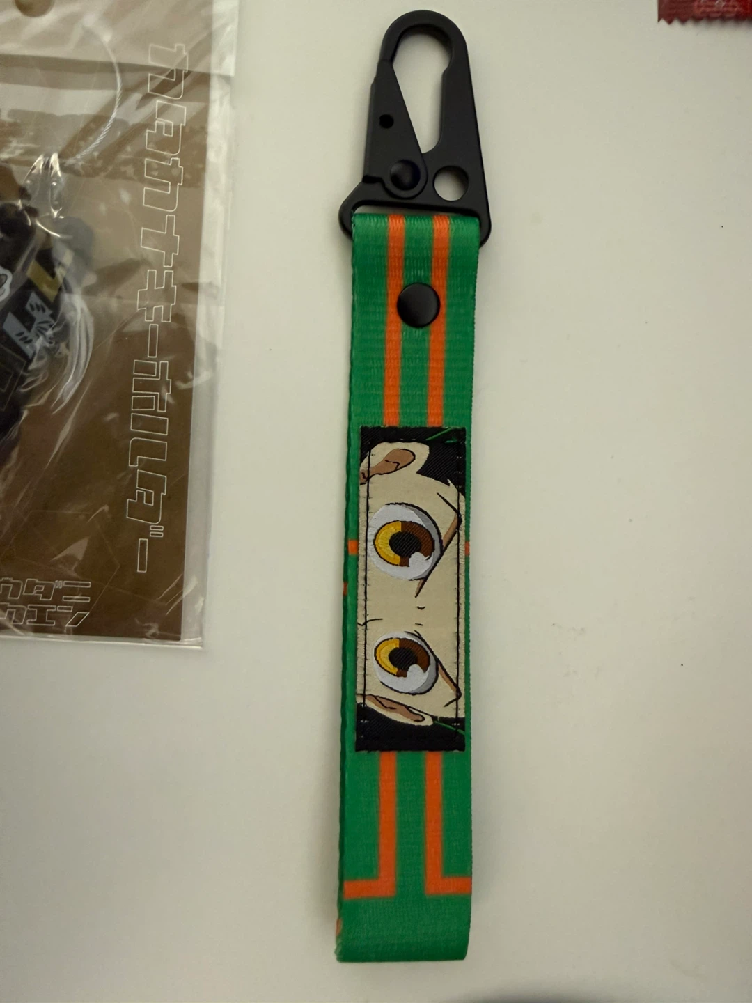 Gon Hunter x Hunter embroidered dog tag and Haikyuu keychain - photo 2