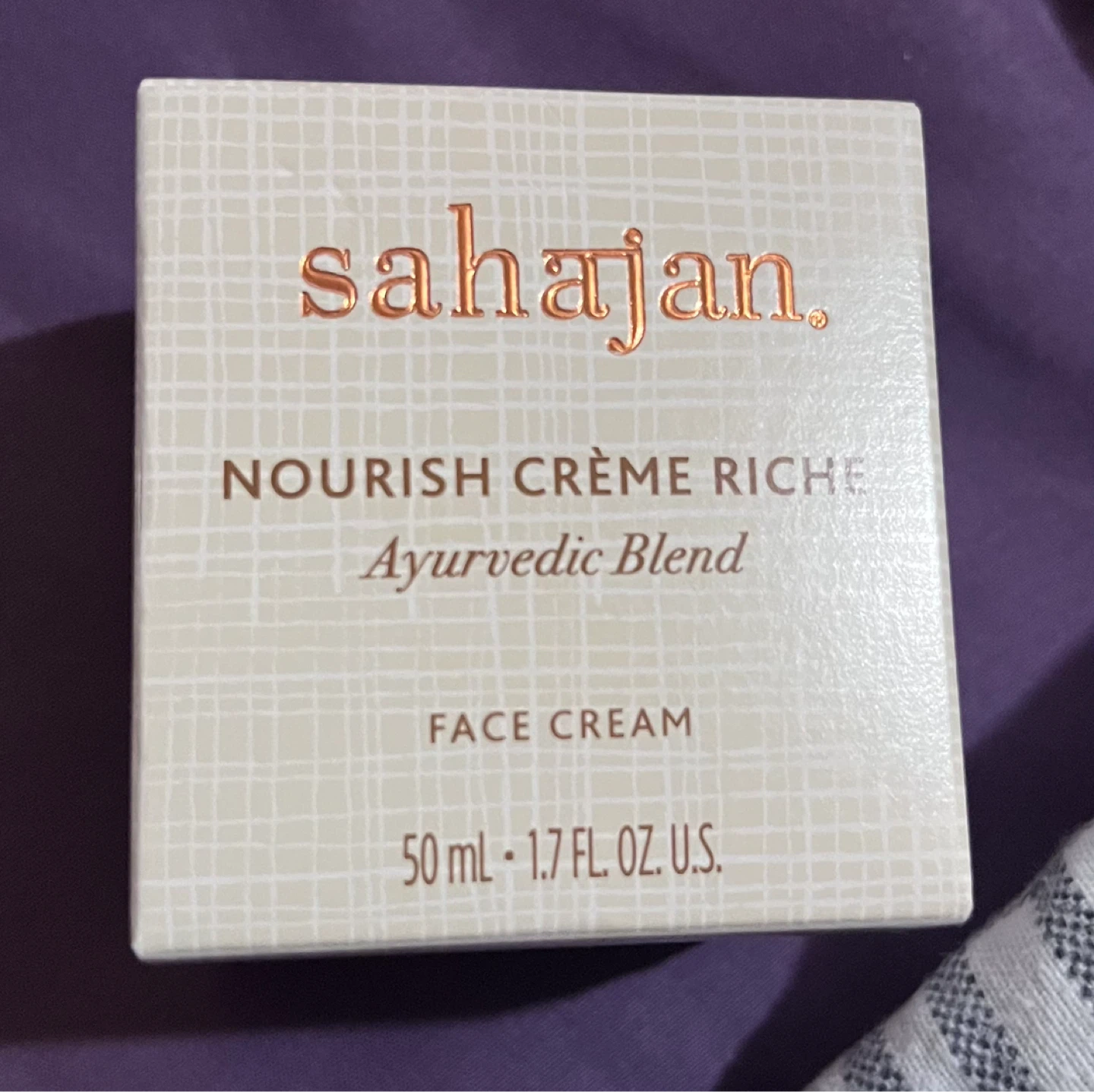 Sahajan Nourish Crème Riche Face Cream