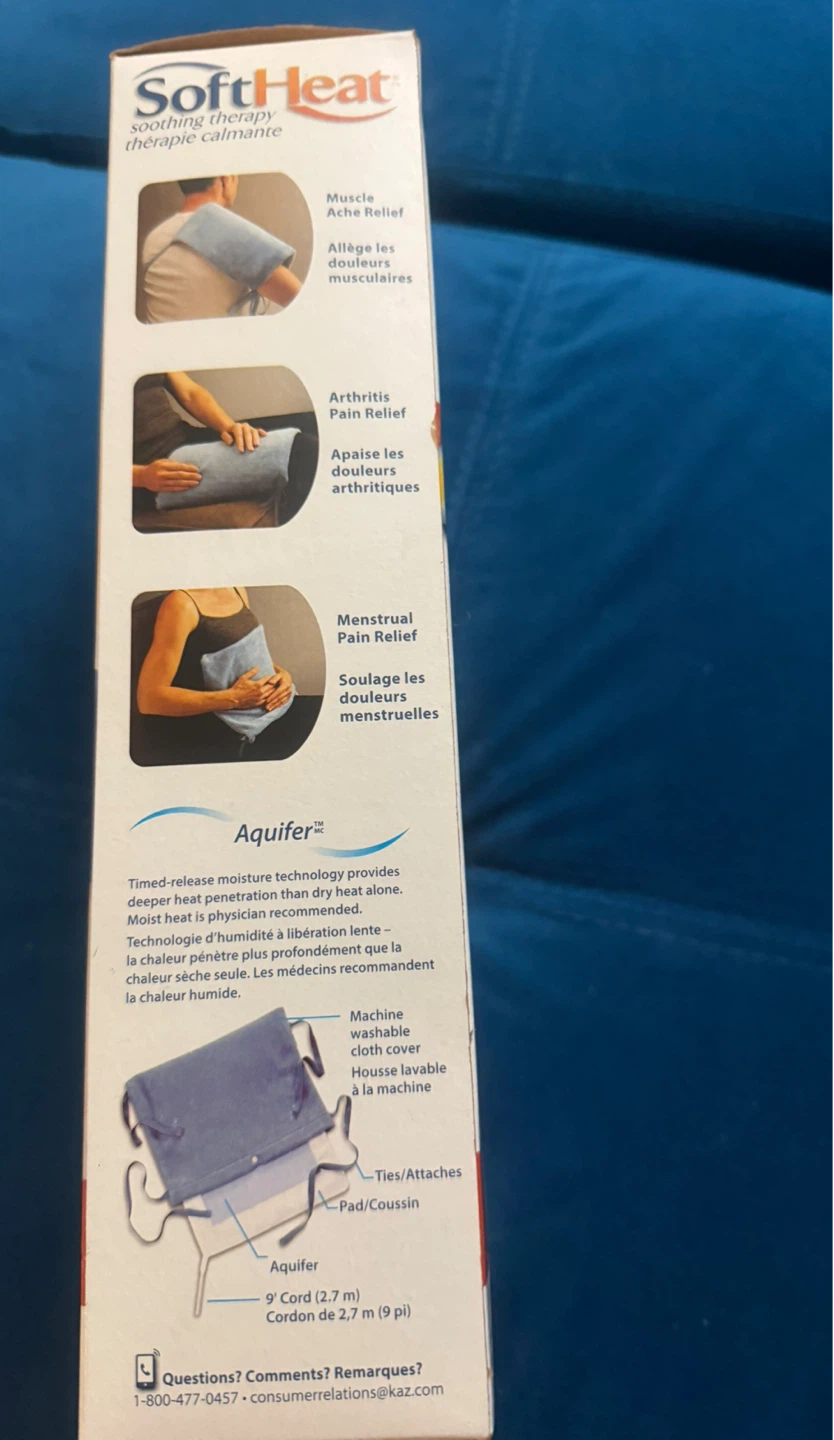 SoftHeat Soothing Therapy Heating Pad - Moist or Dry - photo 2