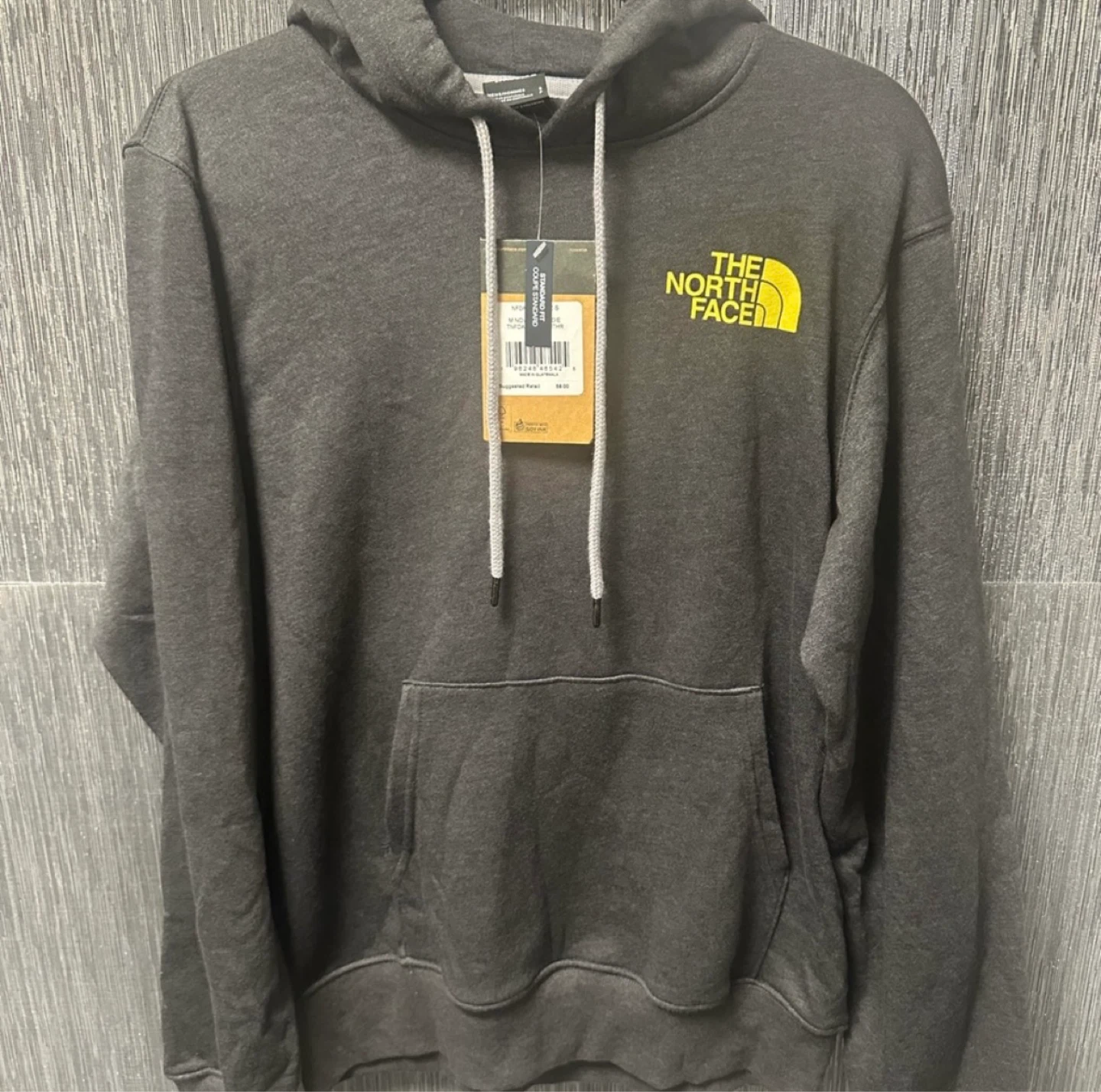 The North Face Men's Standard Fit Hoodie - Charcoal - Size S