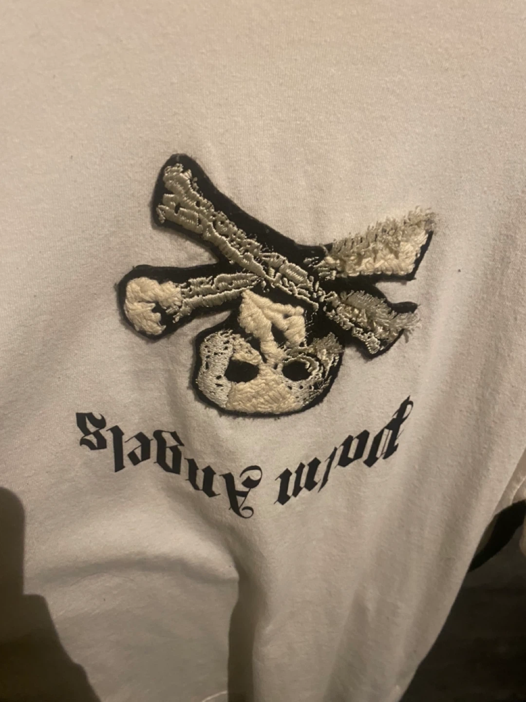 Palm Angels White T-Shirt - photo 3