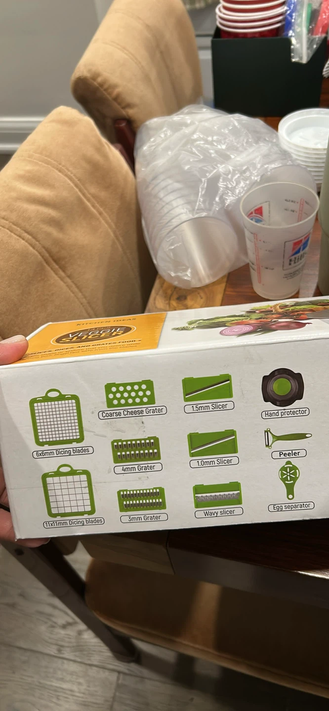 VEGGIE SLICER 14-Piece Dicer and Grater Set - photo 2