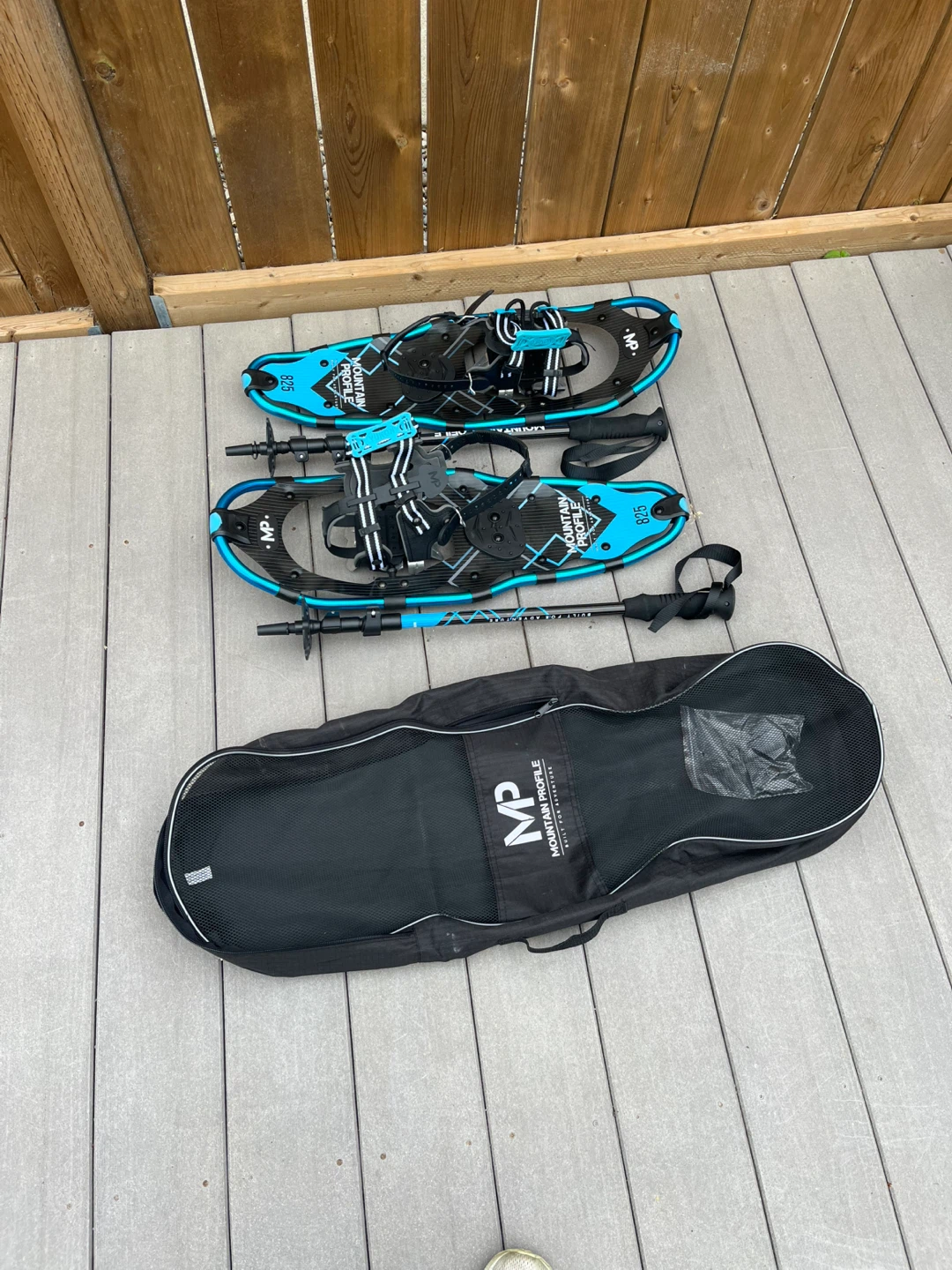 Mountain Profile Snowshoes with Poles and Bag - photo 2