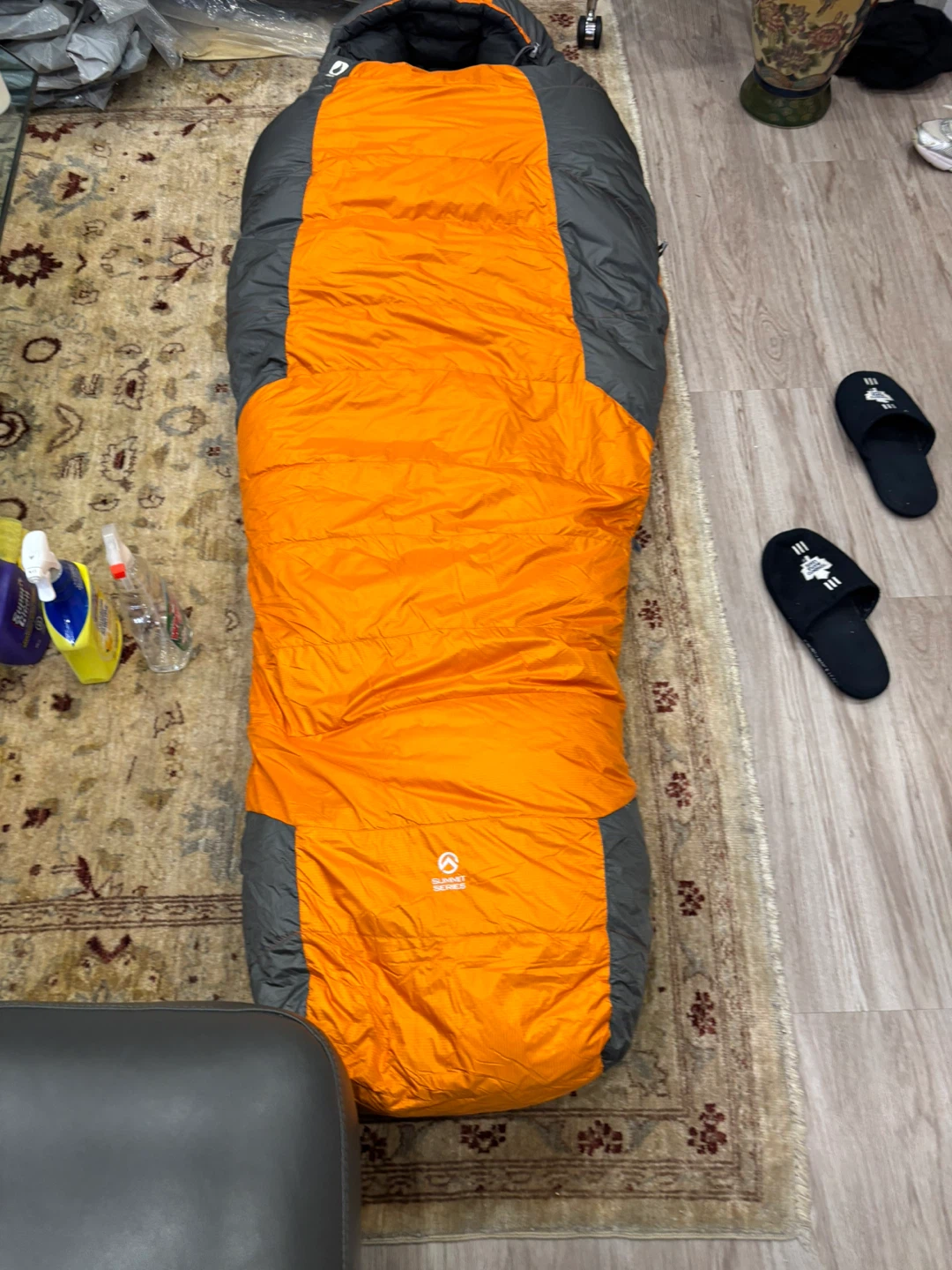 The North Face Sleeping Bag - Orange/Grey