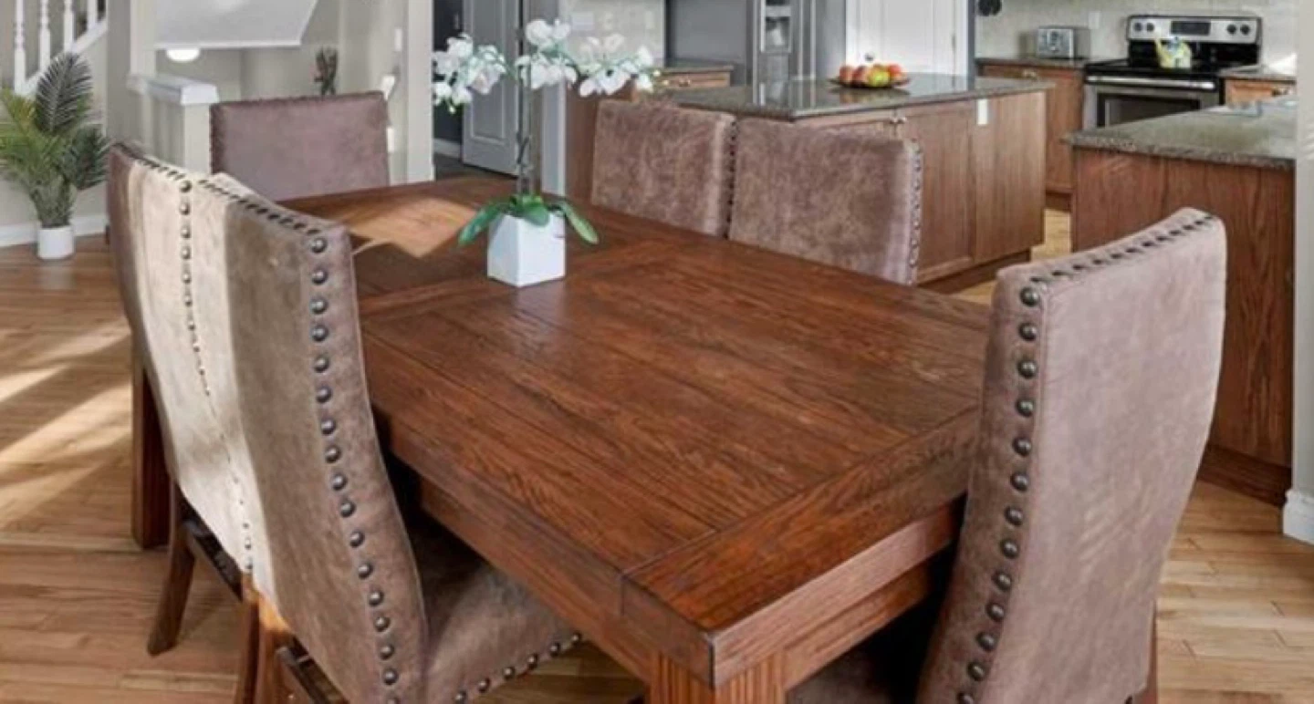 7‑Piece Extendable Dining Set – Solid Wood - photo 2